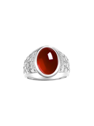 RED GARNET CABOCHONE