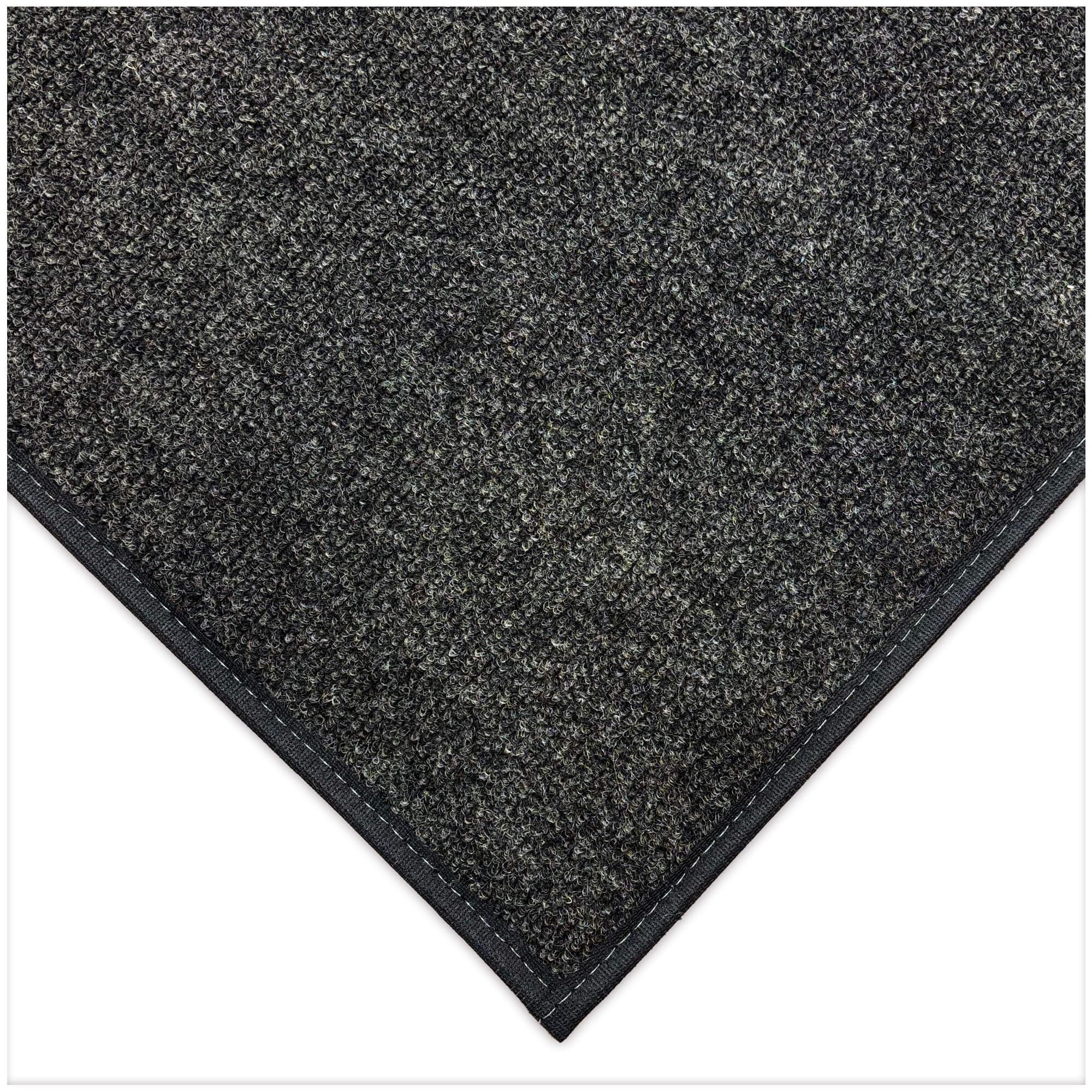 KOECKRITZ Ultra-Thin Outdoor Rug - Lightweight, Quick-Dry Indoor/Outdoor Carpet for Patios, Decks, Pools, Boats, Balconies & Events - 6x9 Feet Black Ice - Perfect for Summer BBQs, Beach Trips & Poolside Lounging