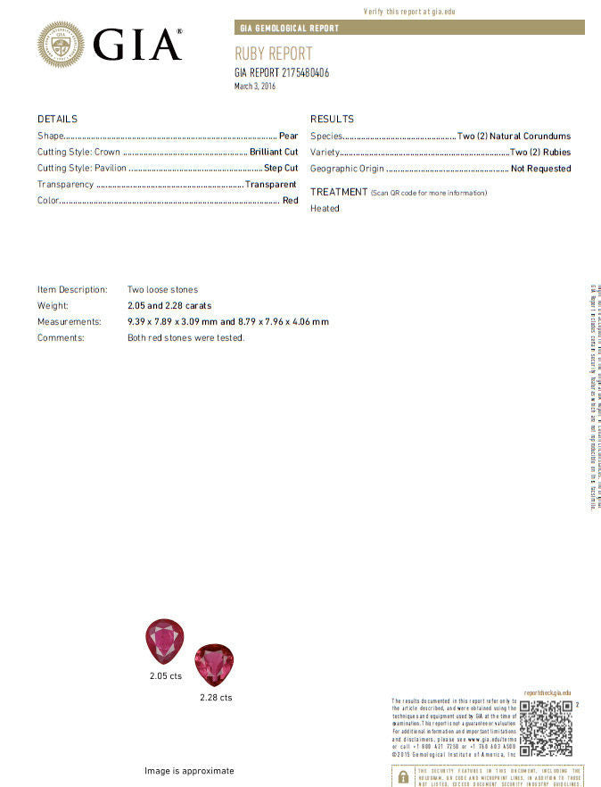 18.96ct GIA Certified Natural Red Ruby & Diamond Dangle Earrings in 18K Gold - Elegant Statement Jewelry for Weddings, Parties & Special Occasions