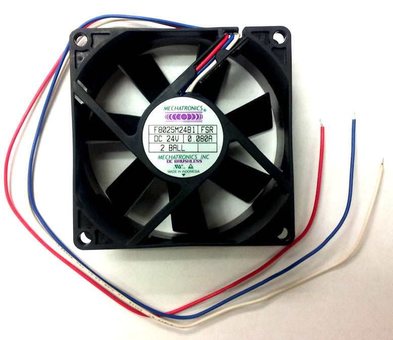 80x80x25mm 24V Medium Speed Cooling Fan - Mechatronics F8025M24B1 for PC, Electronics & Industrial Equipment Cooling