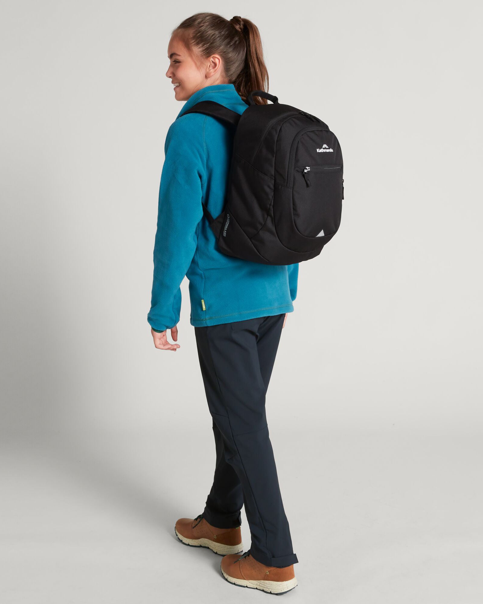 **Kids' Cotinga Backpack - Lightweight School Backpack for Boys & Girls, Water-Resistant Black Backpack for School, Travel & Outdoor Adventures**