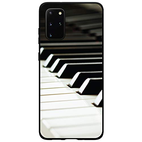 Piano Keys Keyboard On Black Case