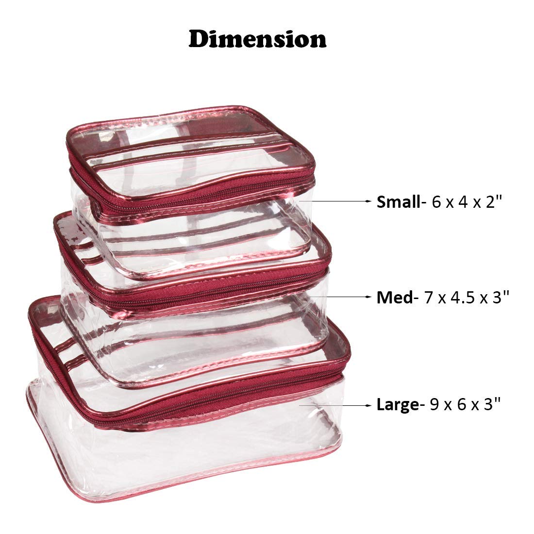Premium Travel Toiletry Bag Set - 9 Pcs Makeup & Jewelry Organizer Pouch for Women | Waterproof Cosmetic Case, Toiletries Bag for Vacation, Gym, Business Trips & Daily Use