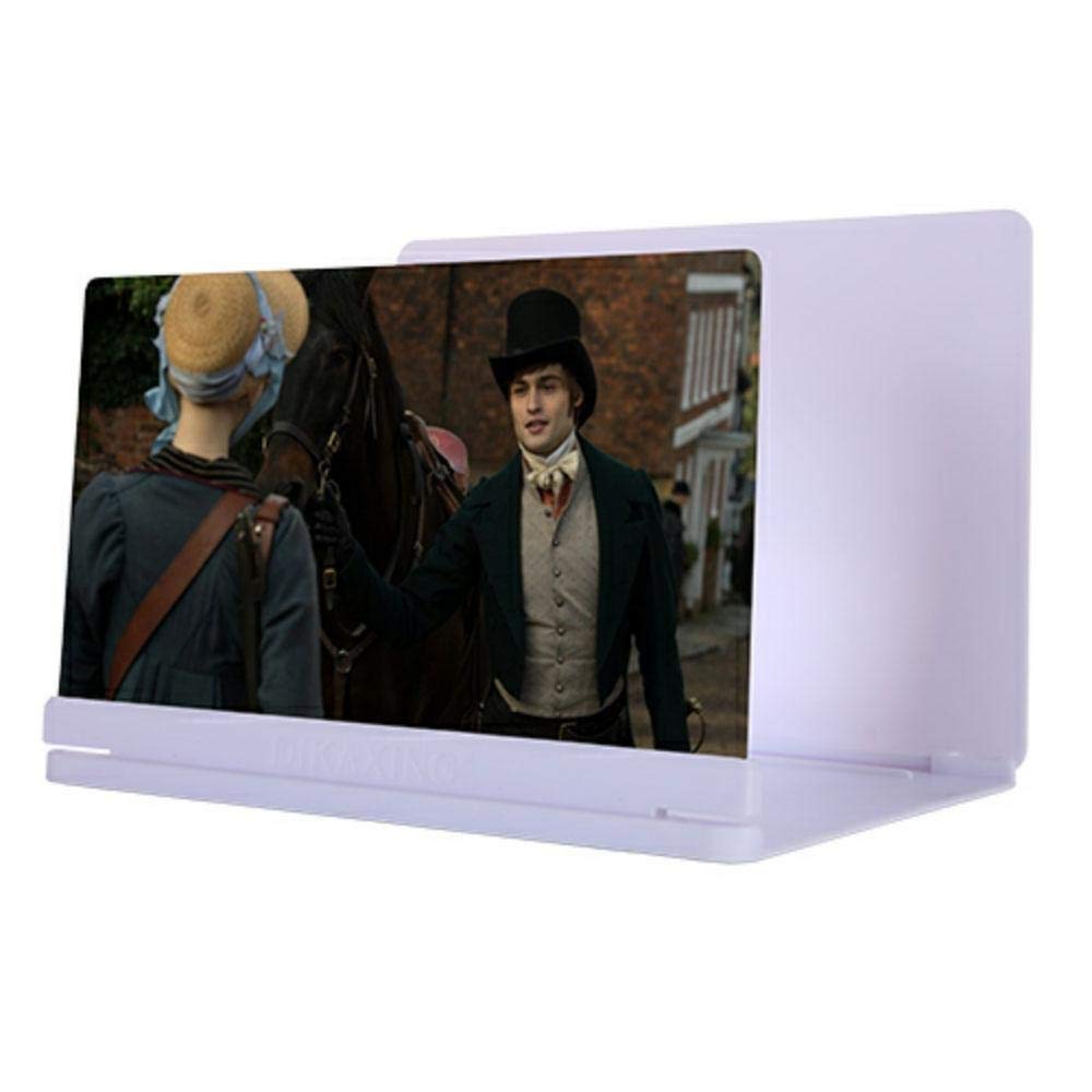 3D HD Phone Screen Magnifier & Projector - Universal Smartphone Stand for Movie Watching, Video Enlargement & Hands-Free Viewing | Compatible with All iPhones & Android Devices | Perfect for Home Theater, Bedroom Entertainment & Office Presentations