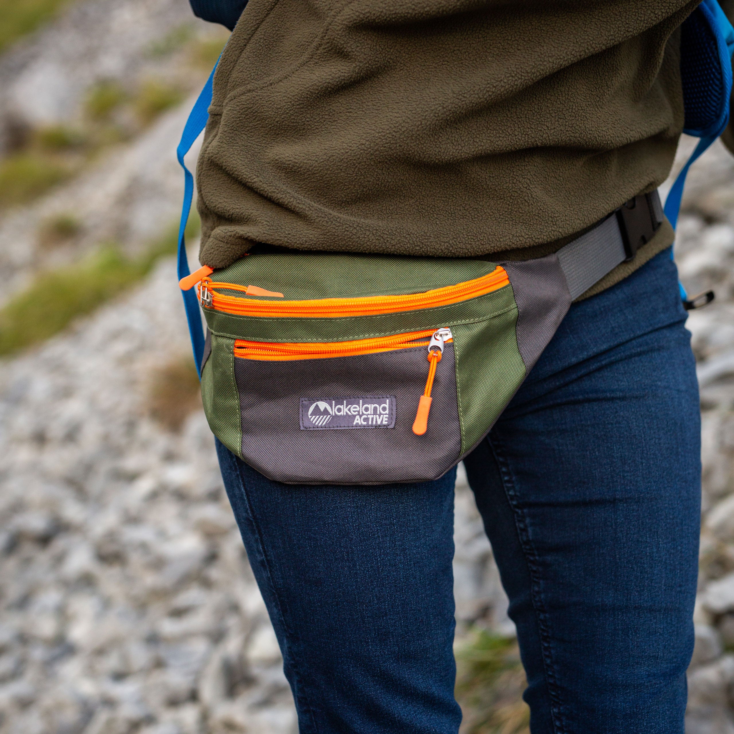 Mossband Lightweight 1.5L Bum Bag Waist Pack - Perfect for Travel, Hiking, Running & Outdoor Activities