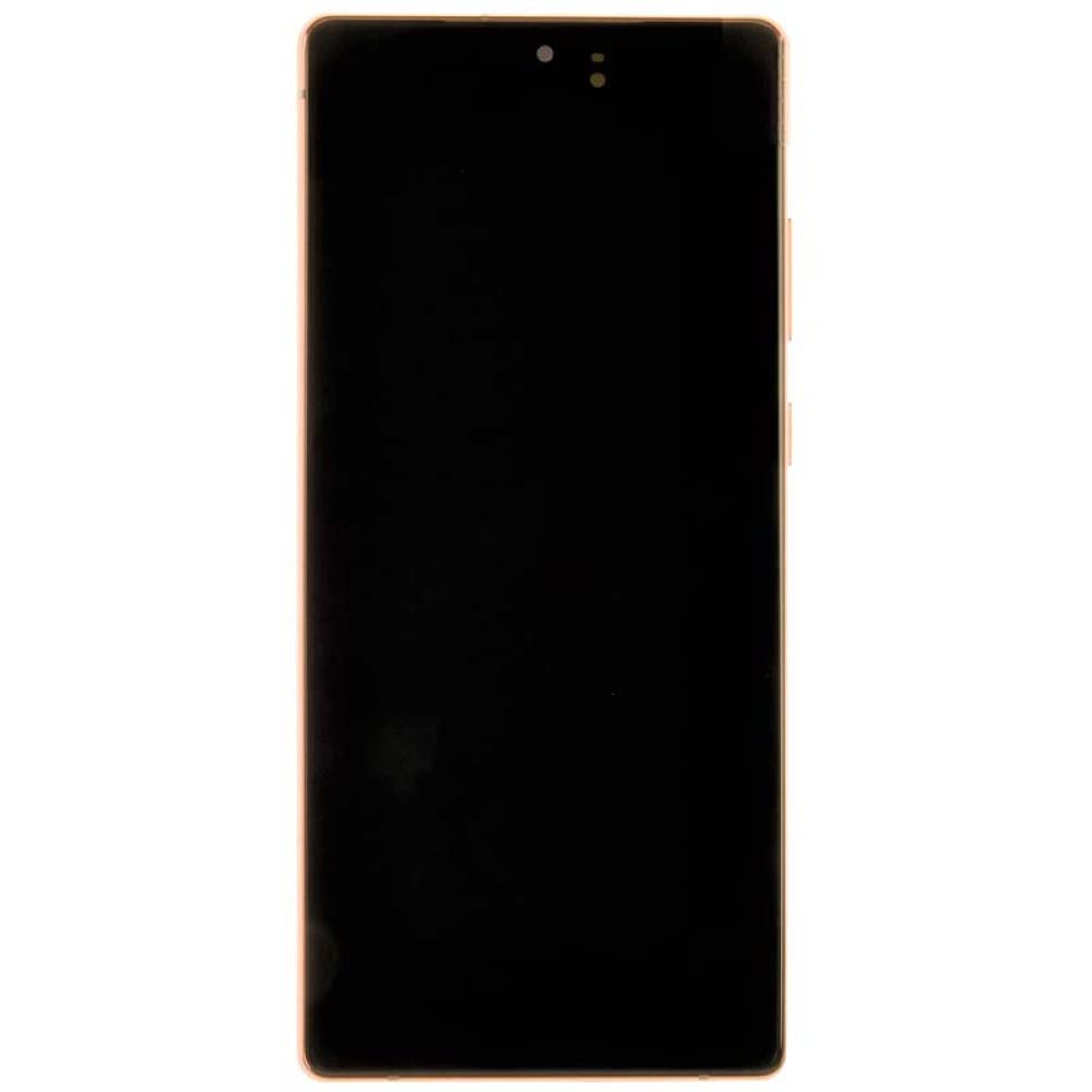 Aftermarket OLED Digitizer & Frame Assembly for Samsung Galaxy Note 20 (Bronze) - Screen Replacement Kit with Separator Card | Perfect for DIY Phone Repair, Cracked Screen Fix & Touch Panel Replacement