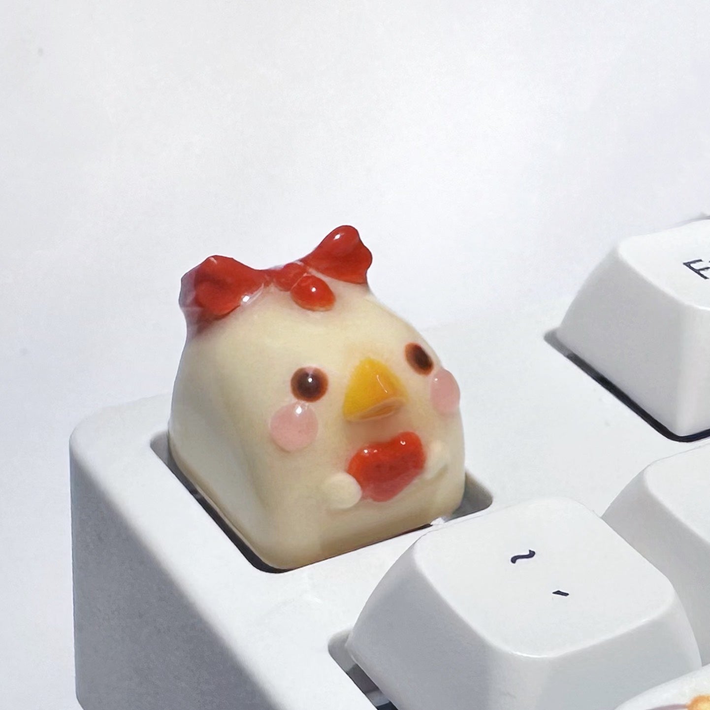 Handmade Resin Clay Keycaps - Custom Stone Plastic Clay Artisan Keycaps for Mechanical Keyboards | Personalized Keyboard Decor & Gaming Accessories | Perfect for Typing Enthusiasts & PC Gamers