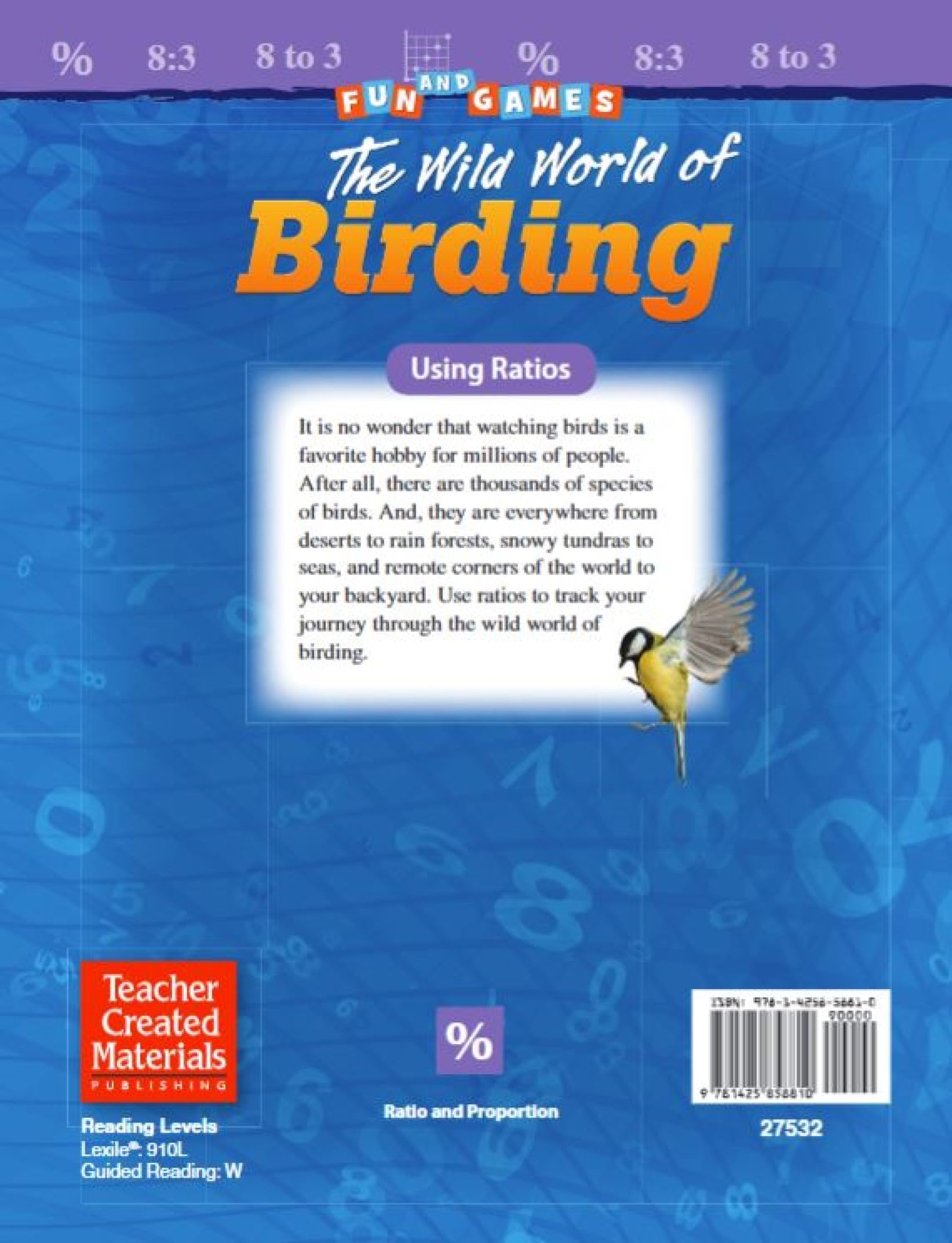 Fun and Games: The Wild World of Birding - Mastering Ratios for Real-World Math Skills | Perfect for Classroom Activities & Outdoor Learning
