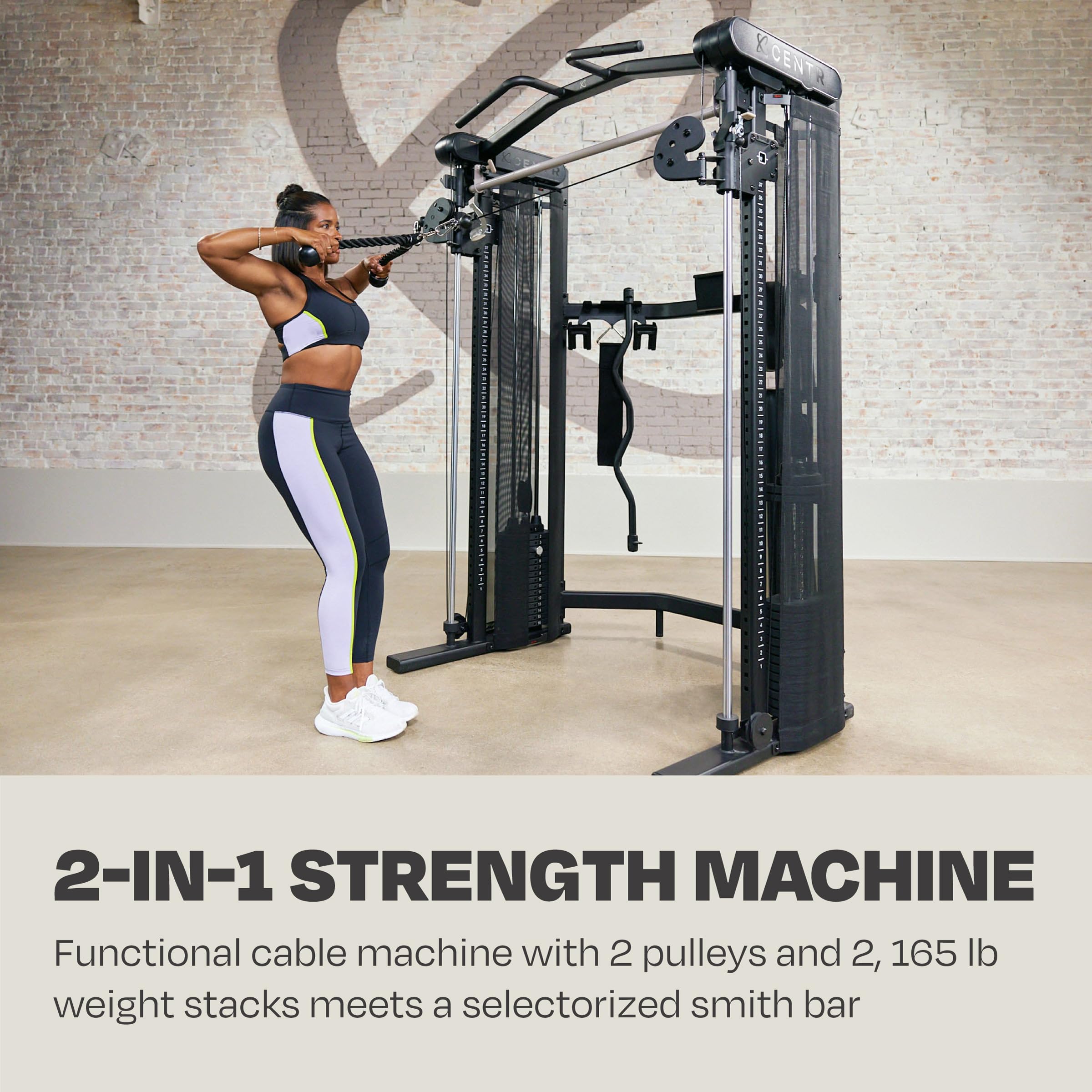 Best Home Gym Functional Trainer - Multifunctional Cable Machine for Strength Training & Full Body Workouts | Compact Fitness Equipment for Small Spaces | Perfect for Home Gym, Garage & Apartment Workouts
