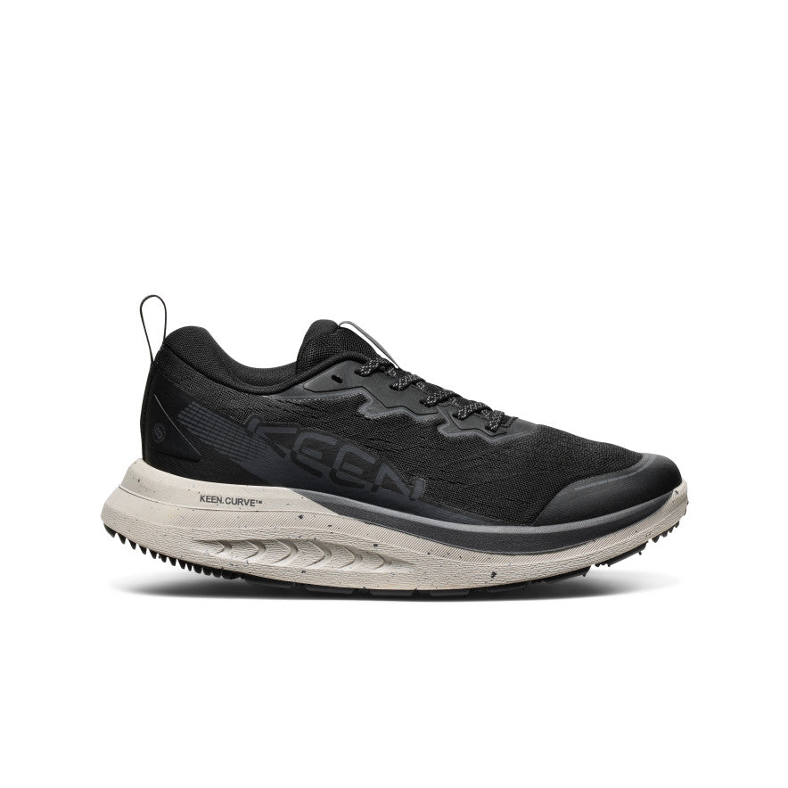 Men's WK400 II Walking Shoes - Lightweight Comfortable Athletic Sneakers for Men | Black/Vapor | Perfect for Walking, Running & Casual Wear