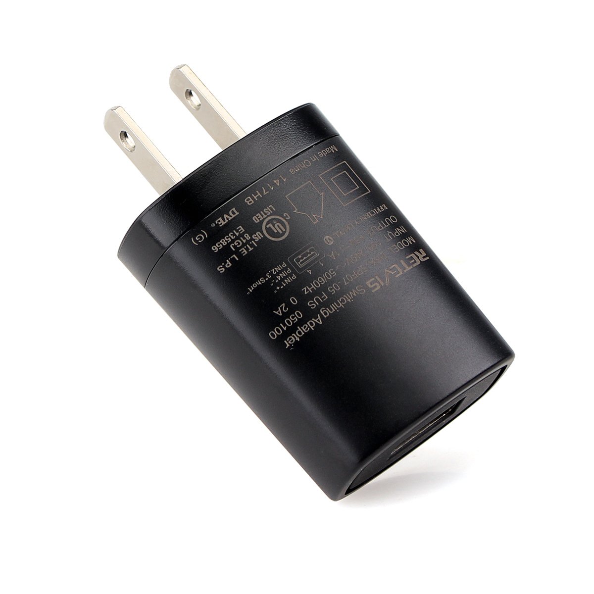 Retevis H-777 5V 1A USB Charger Adapter for Walkie Talkies & FM Radios - Compatible with Retevis RB48, H777S, RT86, RT68, NR10, RT27, RT19, RT18, RT49, RT49P, RT17, RT47, RB26 & Retekess V-112, V-115 (1 Pack) - Perfect for Outdoor Adventures, Security Work, and Emergency Communication