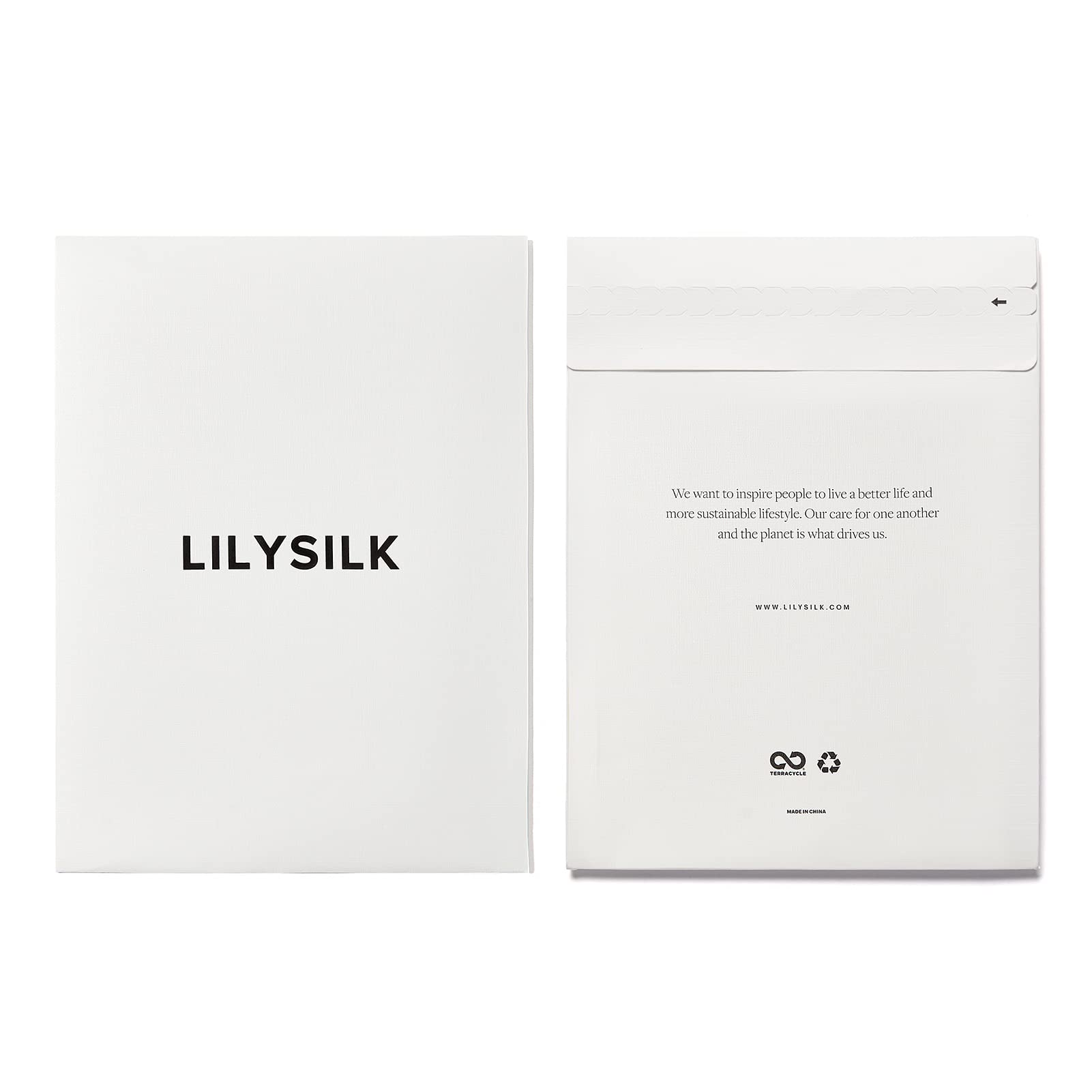 LilySilk Women's Long Silk Pajama Set - V-Neck Notched Collar with White Trim - Luxurious Sleepwear for Comfortable Nights & Relaxing Evenings at Home