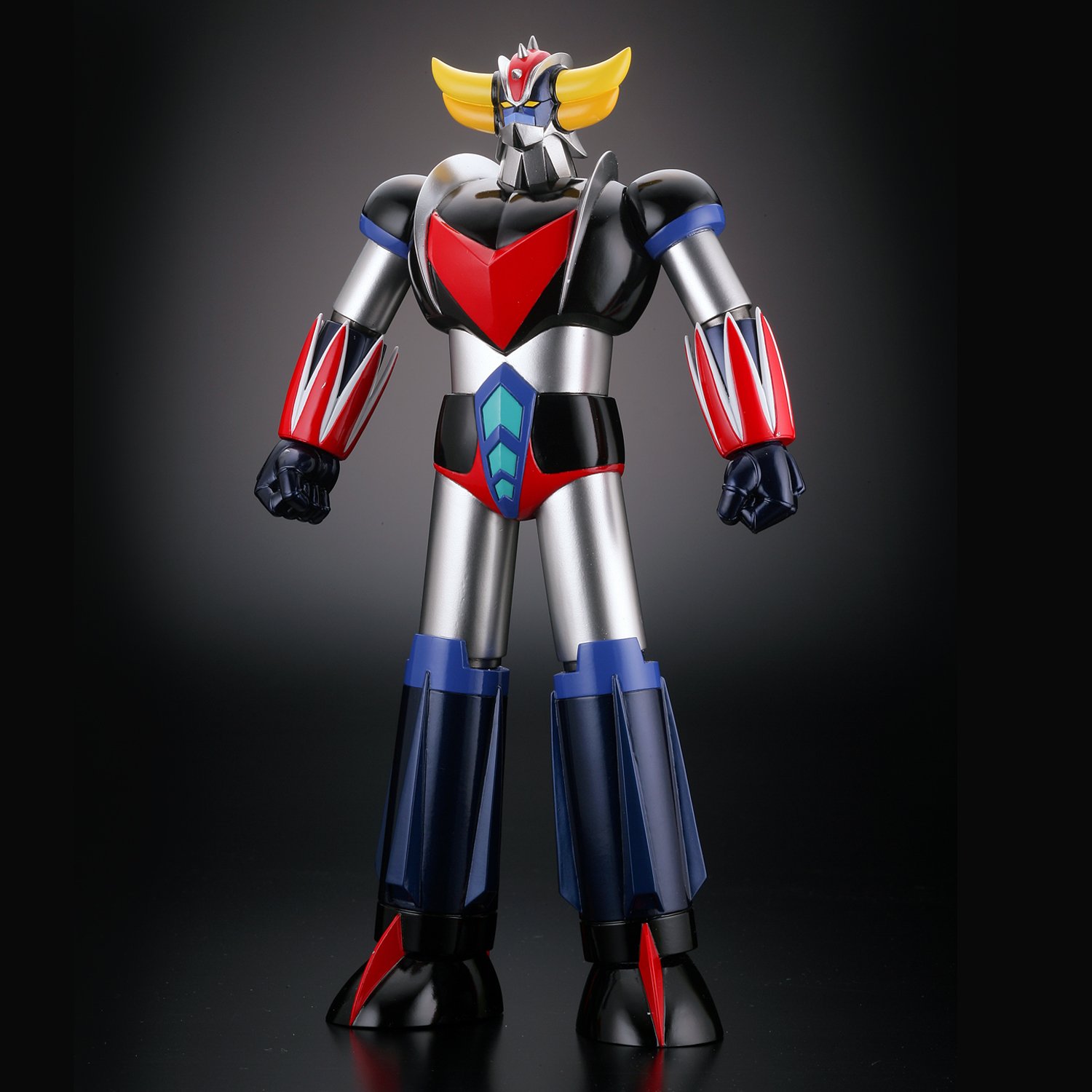 UFO Robot Grendizer PVC Action Figure - Toy Box Sofubi Hi-Line 006 Collectible Model for Anime Fans | Perfect for Display, Gifts & Anime Collections