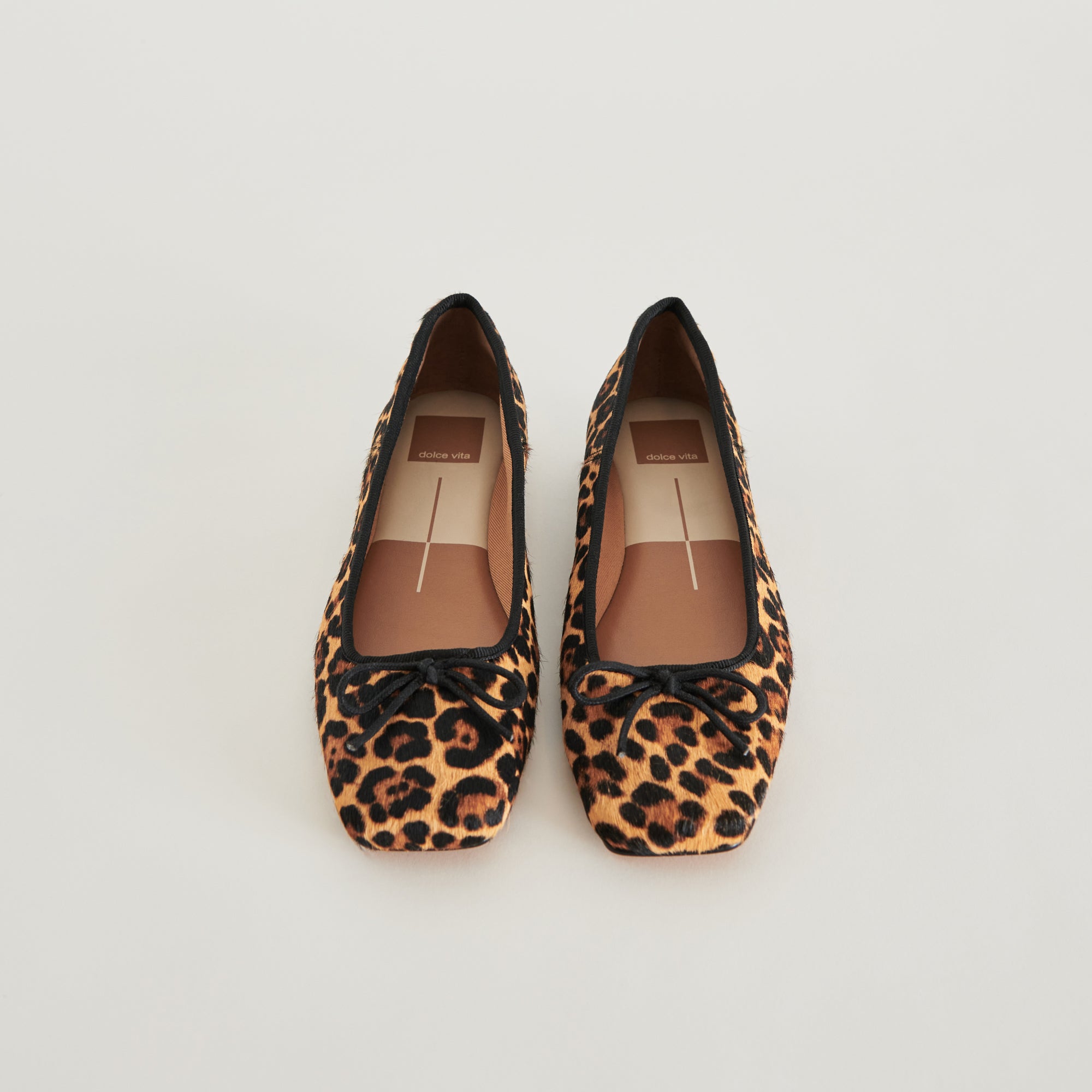 ANISA Women's Ballet Flats - DK Leopard Calf Hair Loafers for Comfort & Style | Perfect for Work, Office & Casual Wear