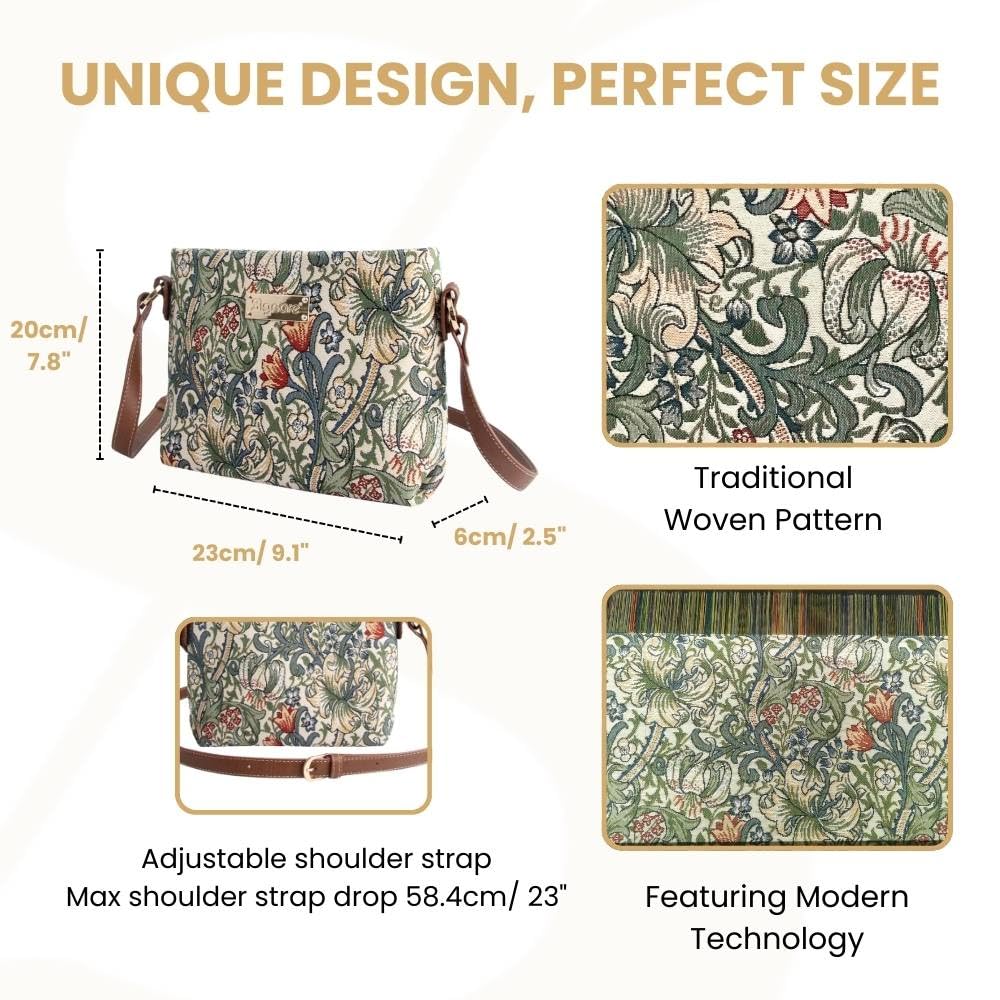 Signare Women's Crossbody Bag - Stylish Sling Purse for Daily Use