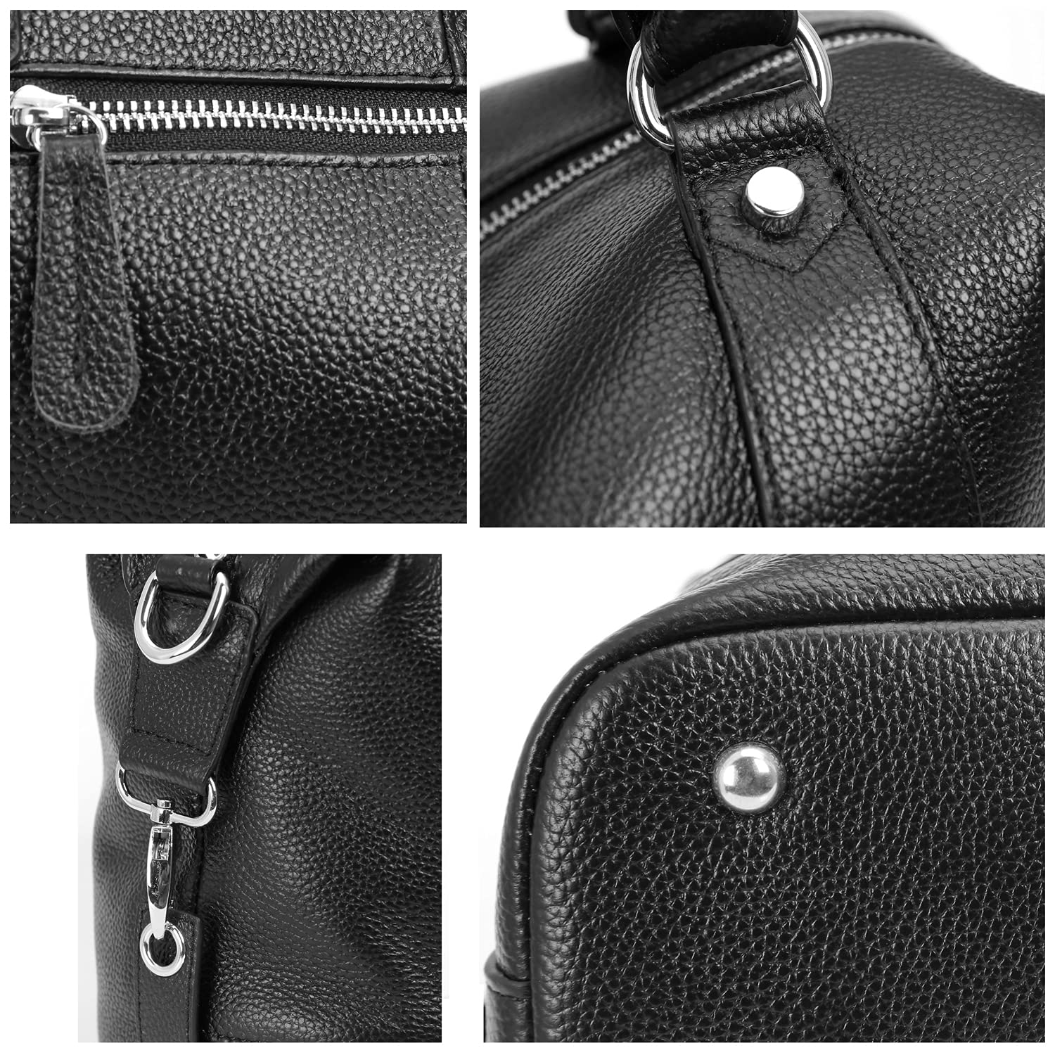 Stylish HESHE Leather Purses & Handbags for Women - Shoulder Tote, Hobo, Crossbody & Top Handle Bags - Perfect for Work, Travel & Everyday Use