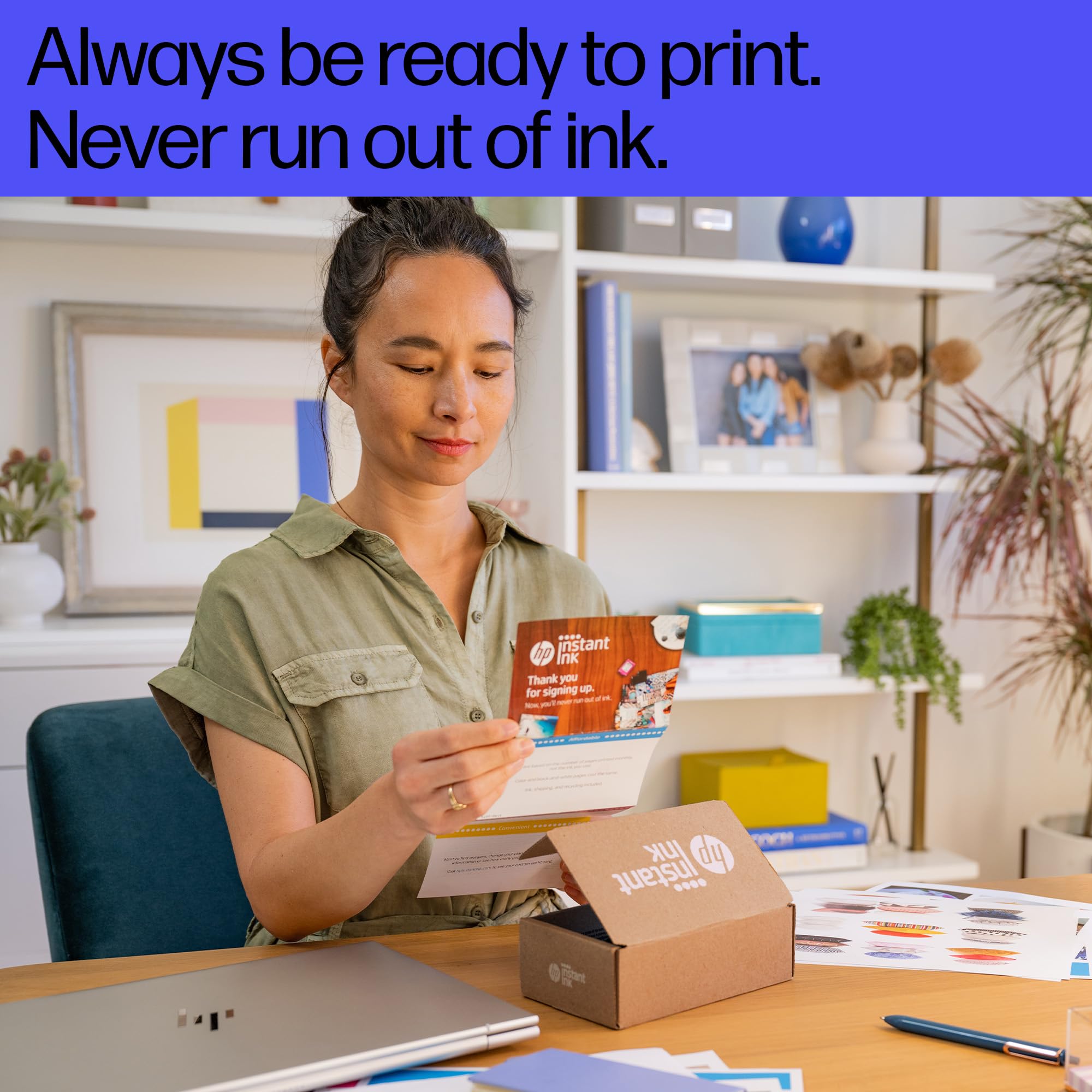 HP OfficeJet Pro 8132e All-in-One Wireless Color Printer for Home & Office | Print, Scan, Copy, Fax | 35-Page Auto Document Feeder | 3-Month Instant Ink with HP+ | VPN Printing | 3-Year Warranty | Perfect for Remote Work & Small Business Documents