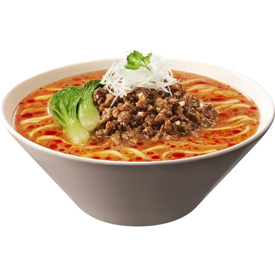 Nissin Raoh Instant Tantanmen Ramen - Non-Fried Noodles, 3 Servings - Spicy Japanese Ramen for Quick Meals & Late Night Snacks