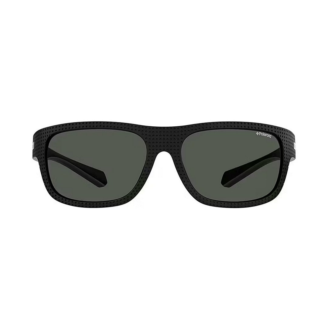 Black Polarized Wraparound Sports Sunglasses for Men & Women - UV Protection, Lightweight & Comfortable for Running, Cycling, Fishing & Outdoor Activities