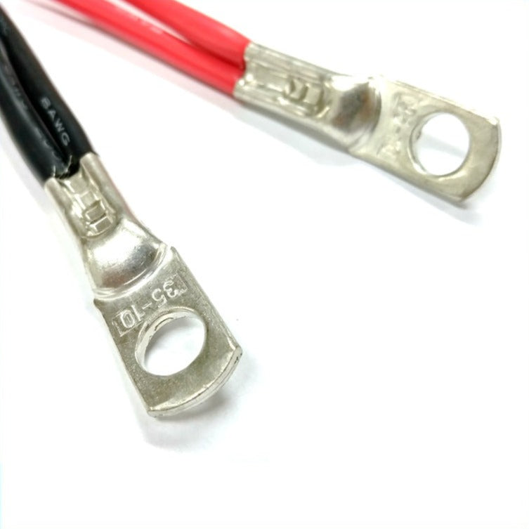 BA RING G120 Ring Terminal to SB120 Grey Powerpole Adapter - High Current Power Connector for Ham Radio, Emergency Power & Off-Grid Applications