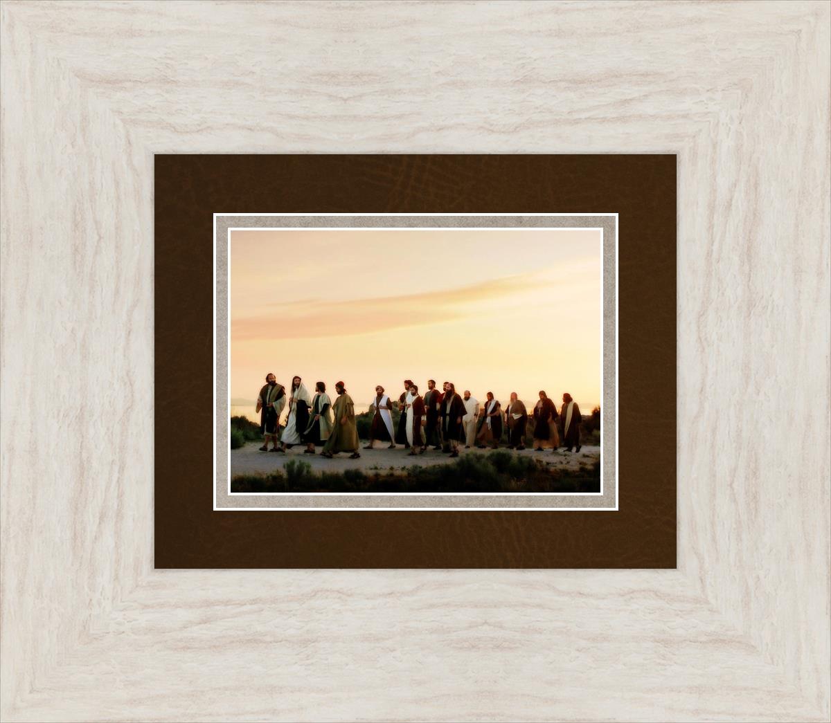 Follow Him - Christian Bible Verse Wall Art for Home & Church Decor - Perfect for Living Room, Bedroom, and Sunday School Inspirational Decorations