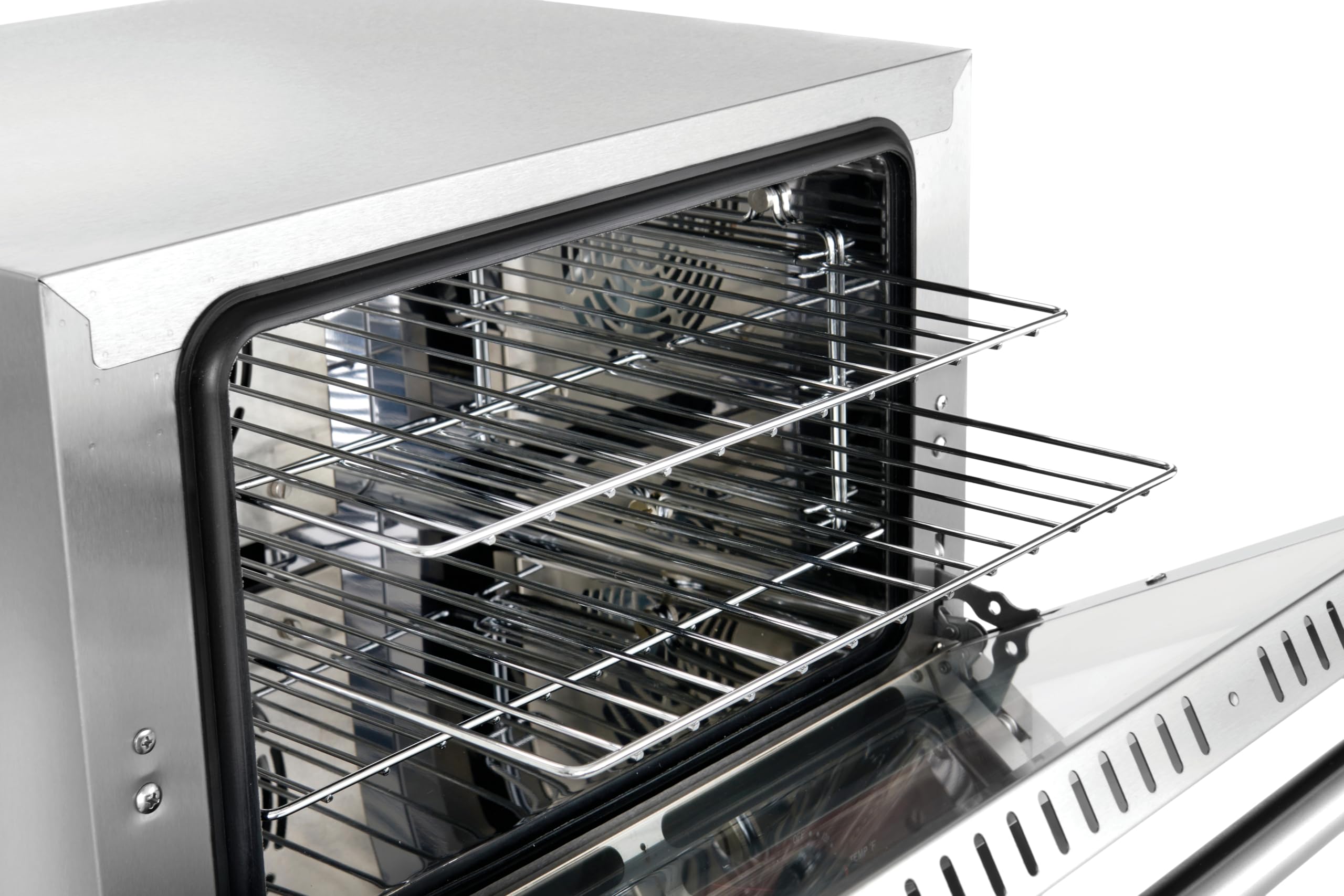Kratos Commercial Oven - 120V Electric Countertop Convection Oven | Holds 3 Quarter Size Sheet Pans | Perfect for Bakeries, Restaurants & Catering Businesses (Model 29M-001)