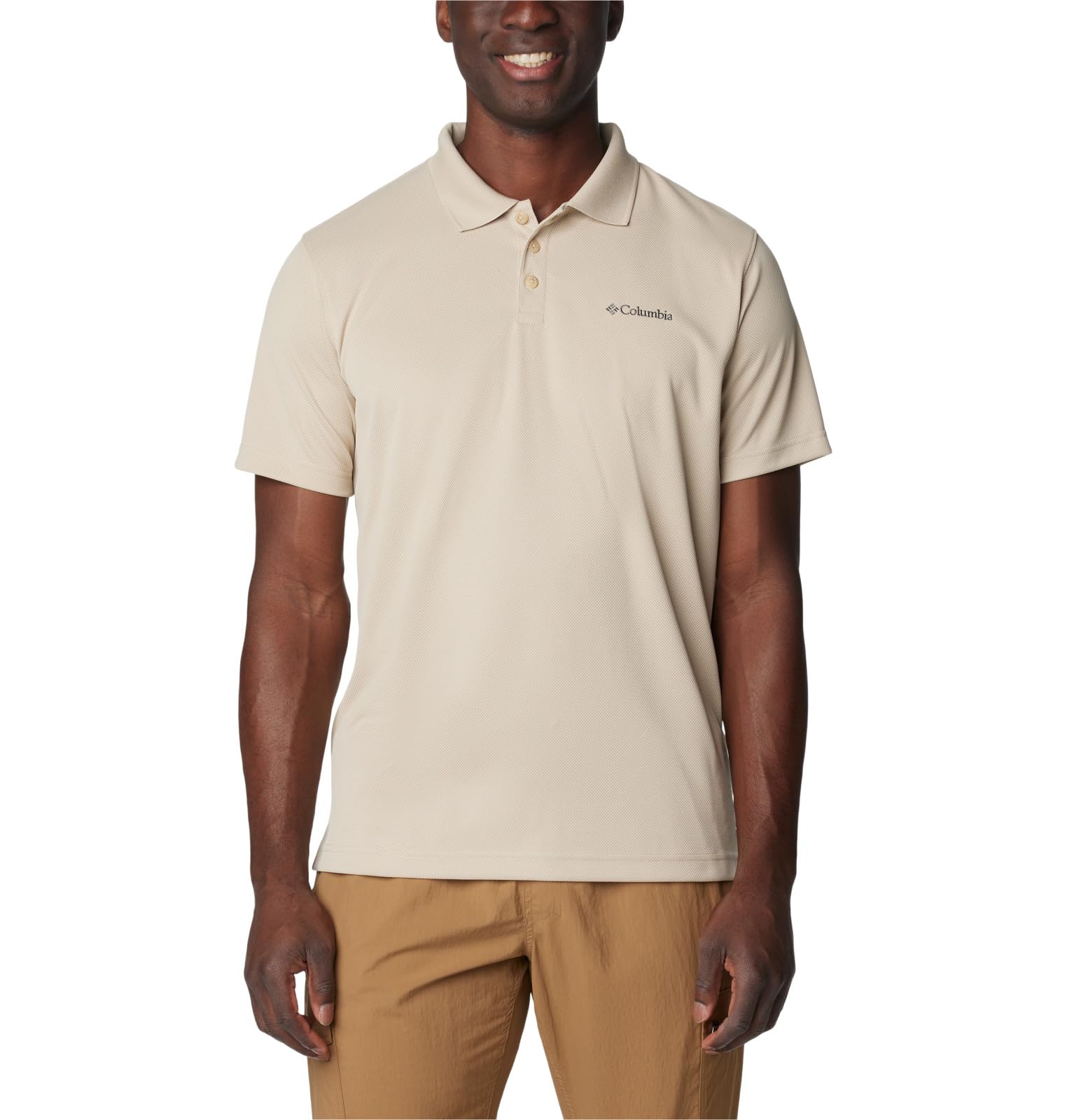 Columbia Men's Utilizer Polo Shirt - Quick-Dry, Moisture-Wicking Performance Golf & Casual Wear for Outdoor Activities & Work