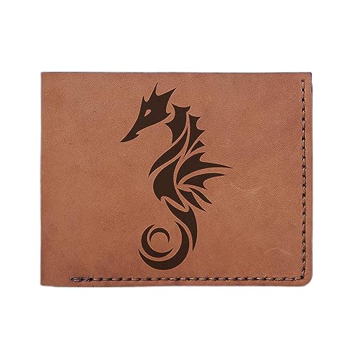 Tribal Seahorse Tattoo -1 -B01