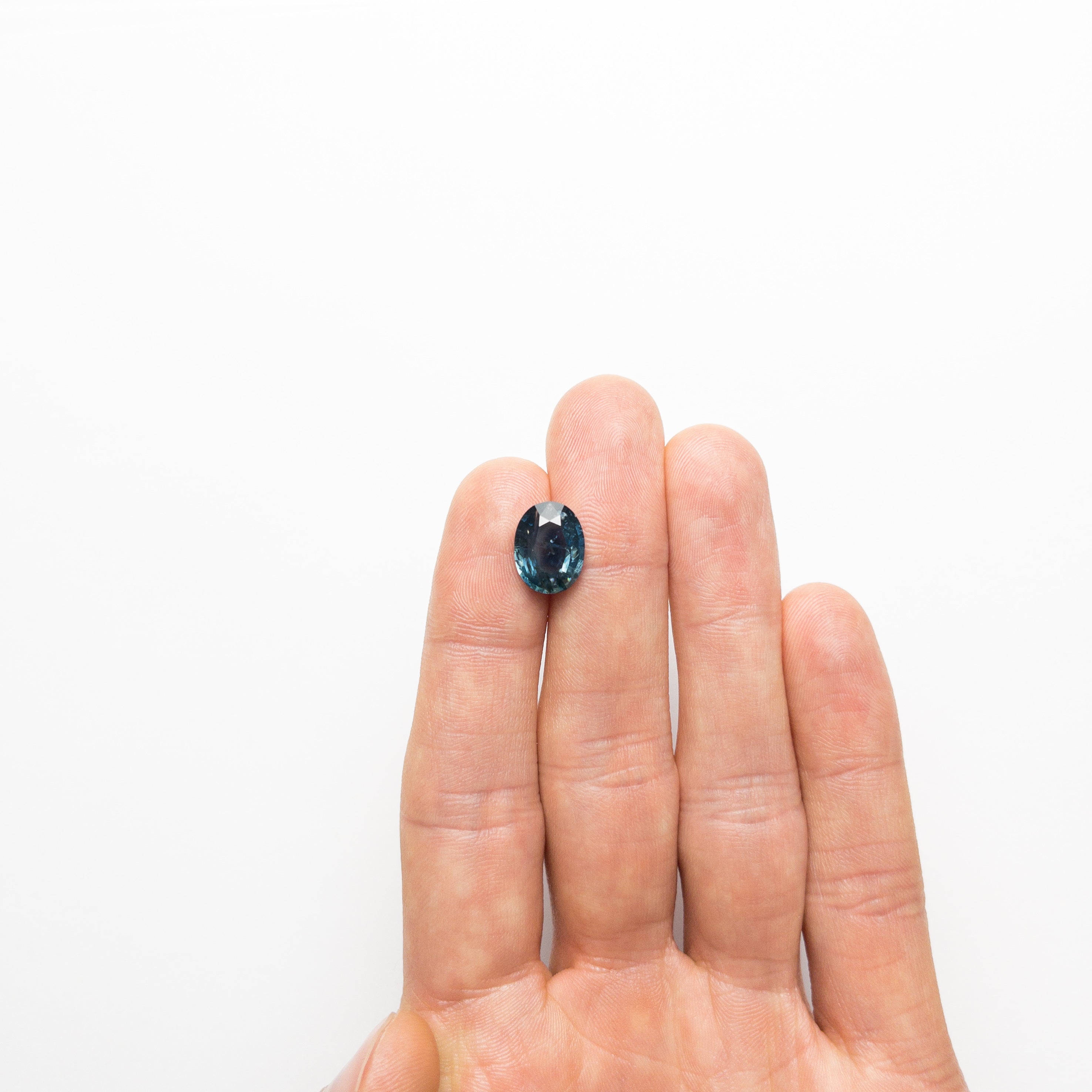 5.69ct Oval Brilliant Sapphire Gemstone - 12.55x9.59x5.54mm Natural Blue Sapphire for Jewelry Making, Engagement Rings & Fine Jewelry