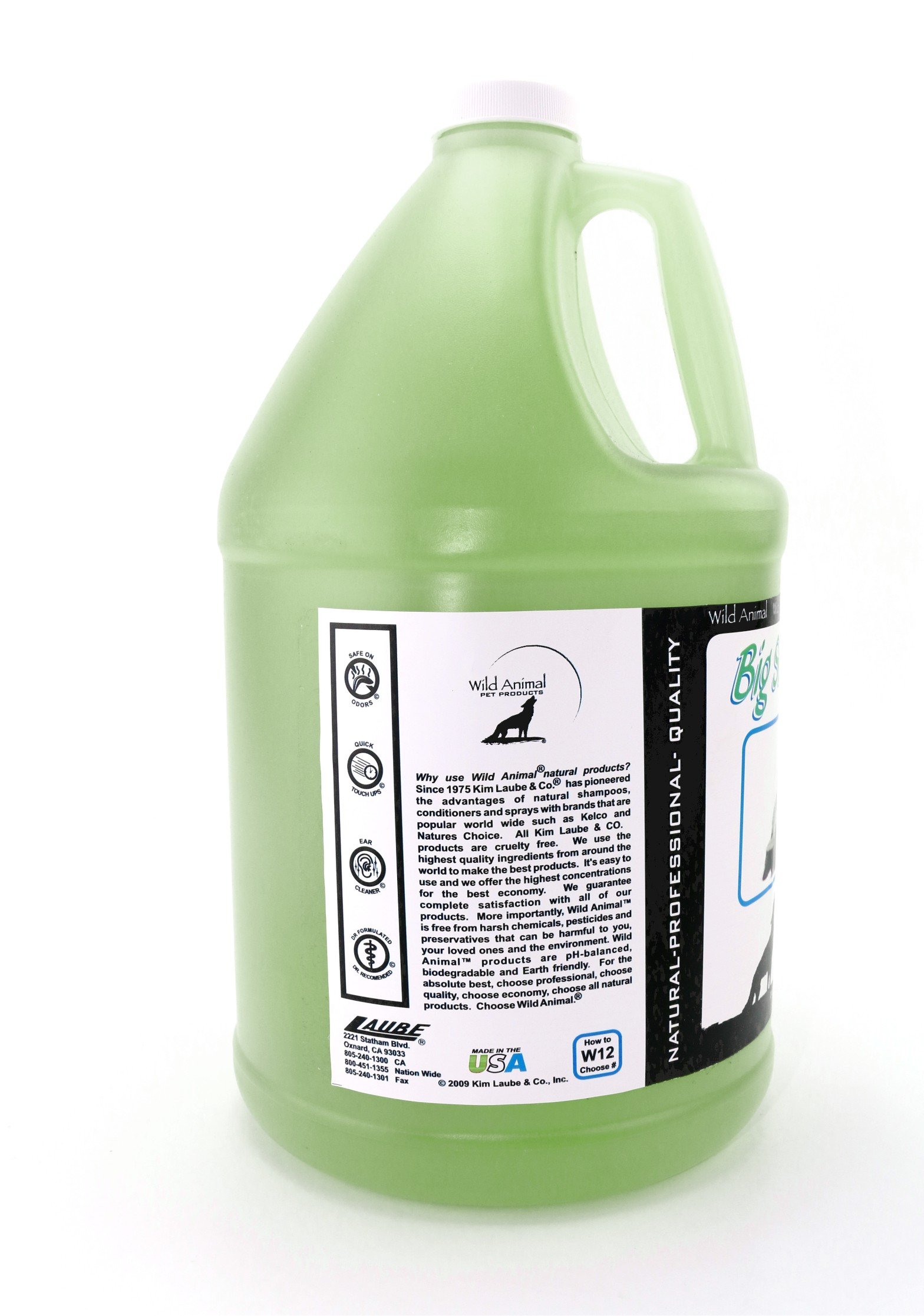Wild Animal Hypo Clear 50:1 Concentrated Shampoo - 1 Gallon for Professional Grooming, Veterinary Use & Pet Care | Ideal for Dogs, Cats & Exotic Animals