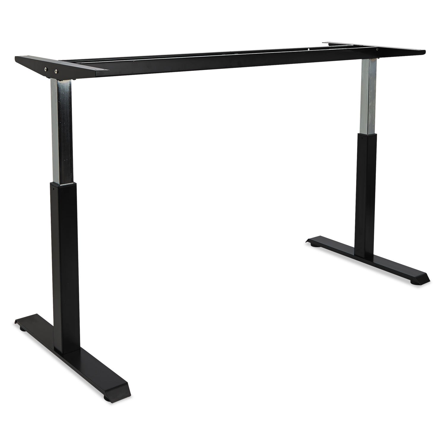 Alera AdaptivErgo Sit Stand Pneumatic Height Adjustable Table Base - 59.06