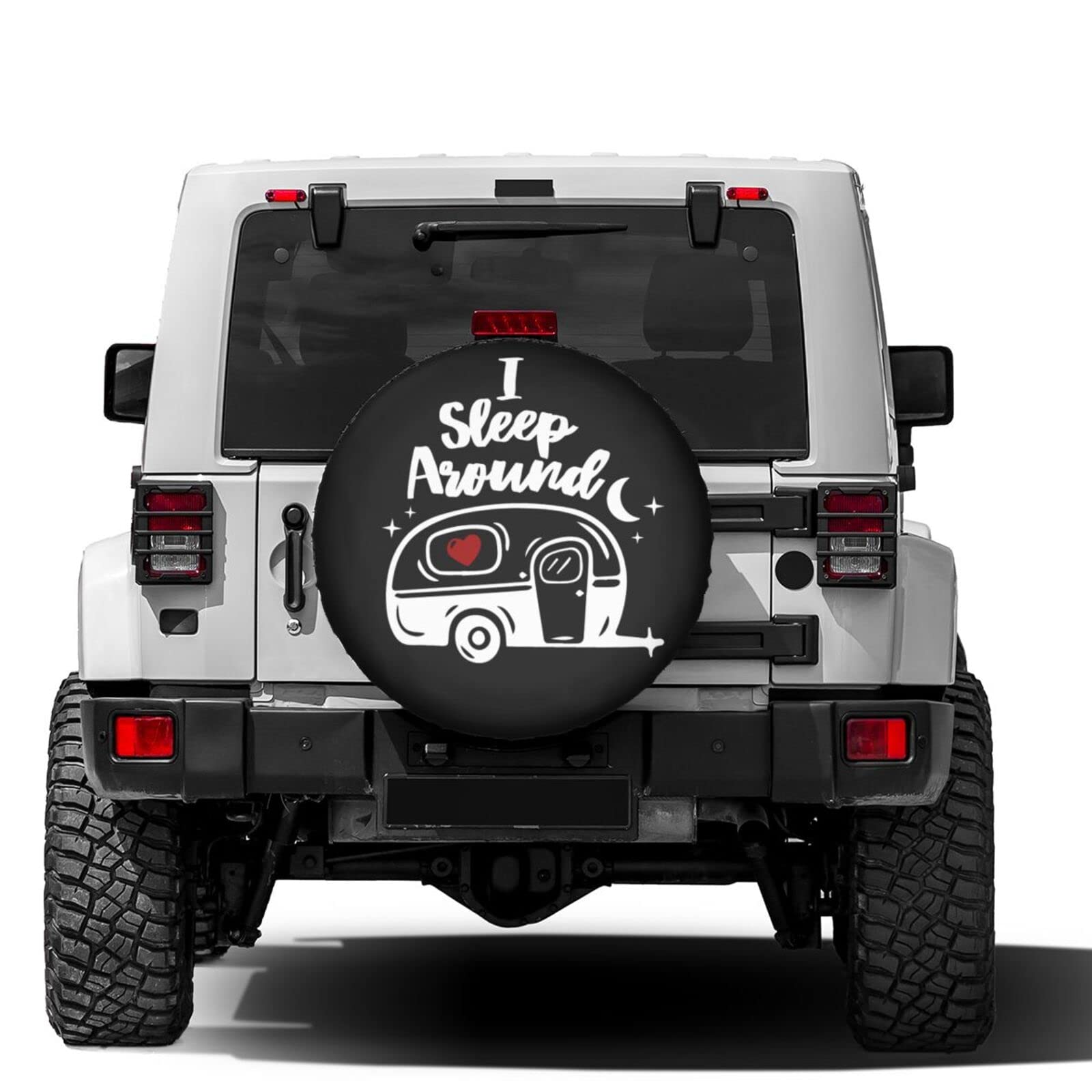 15 Inch Universal Spare Tire Cover - Dust-Proof Wheel Protector for Trailers, RVs, SUVs & Vehicles | Perfect for Camping, Road Trips & Outdoor Adventures