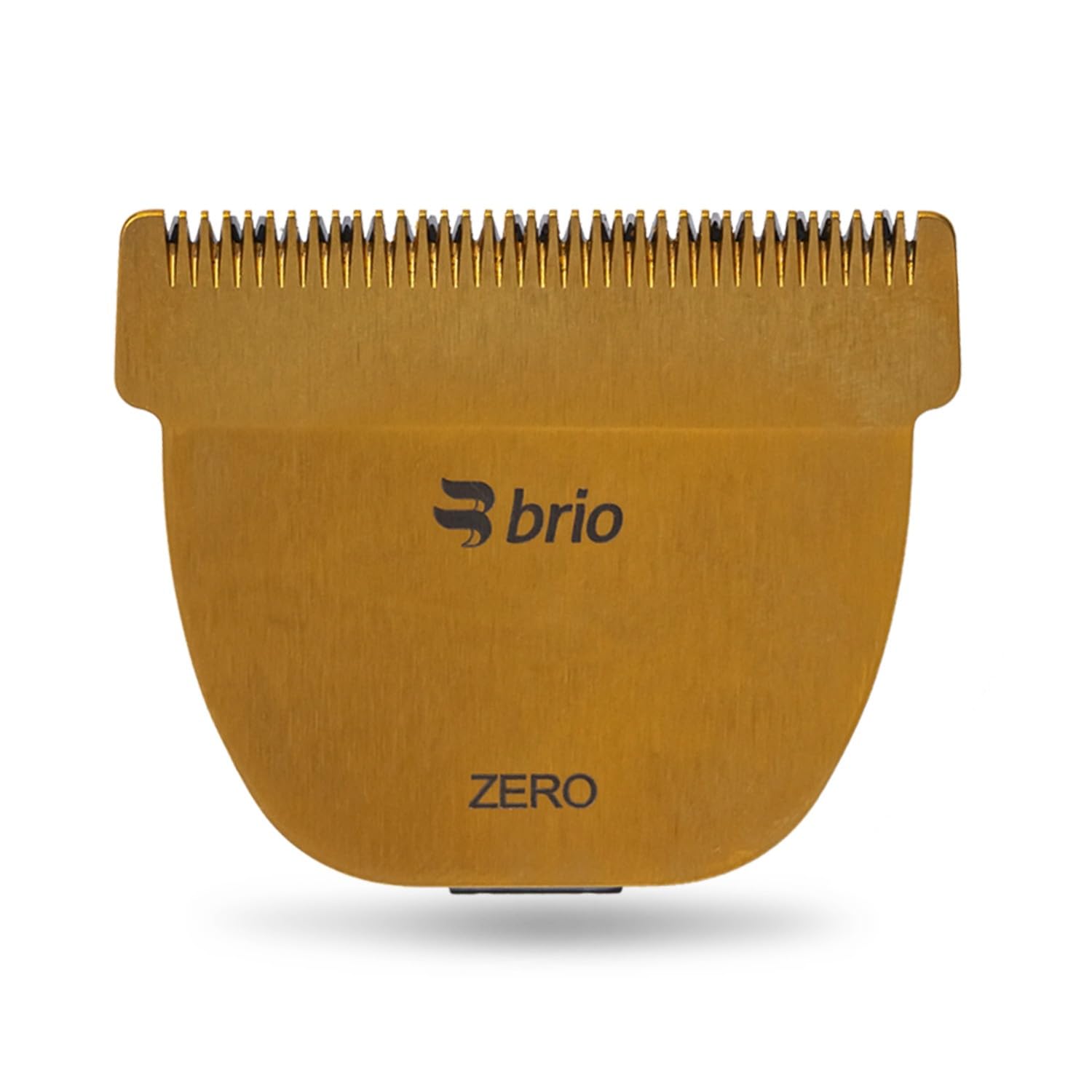 Brio Beardscape V1 & V2 Compatible Zero Blade Gold Trimmer Set with Body Blade & Case - Perfect for Home Beard Grooming & Travel Use