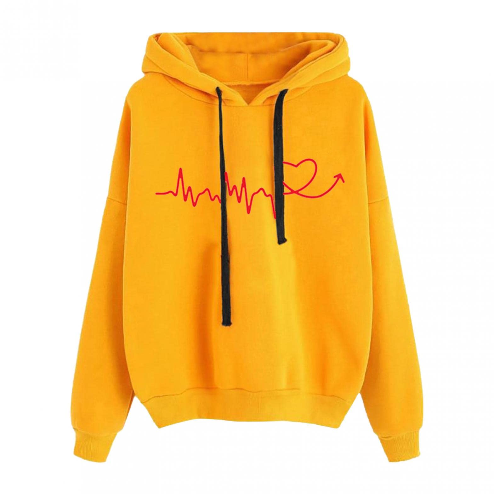 Women's Cute Dinosaur Print Hoodie Pullover Sweatshirt - Soft Casual Blouse Top for Women - Perfect for Everyday Wear, Lounge & Street Fashion