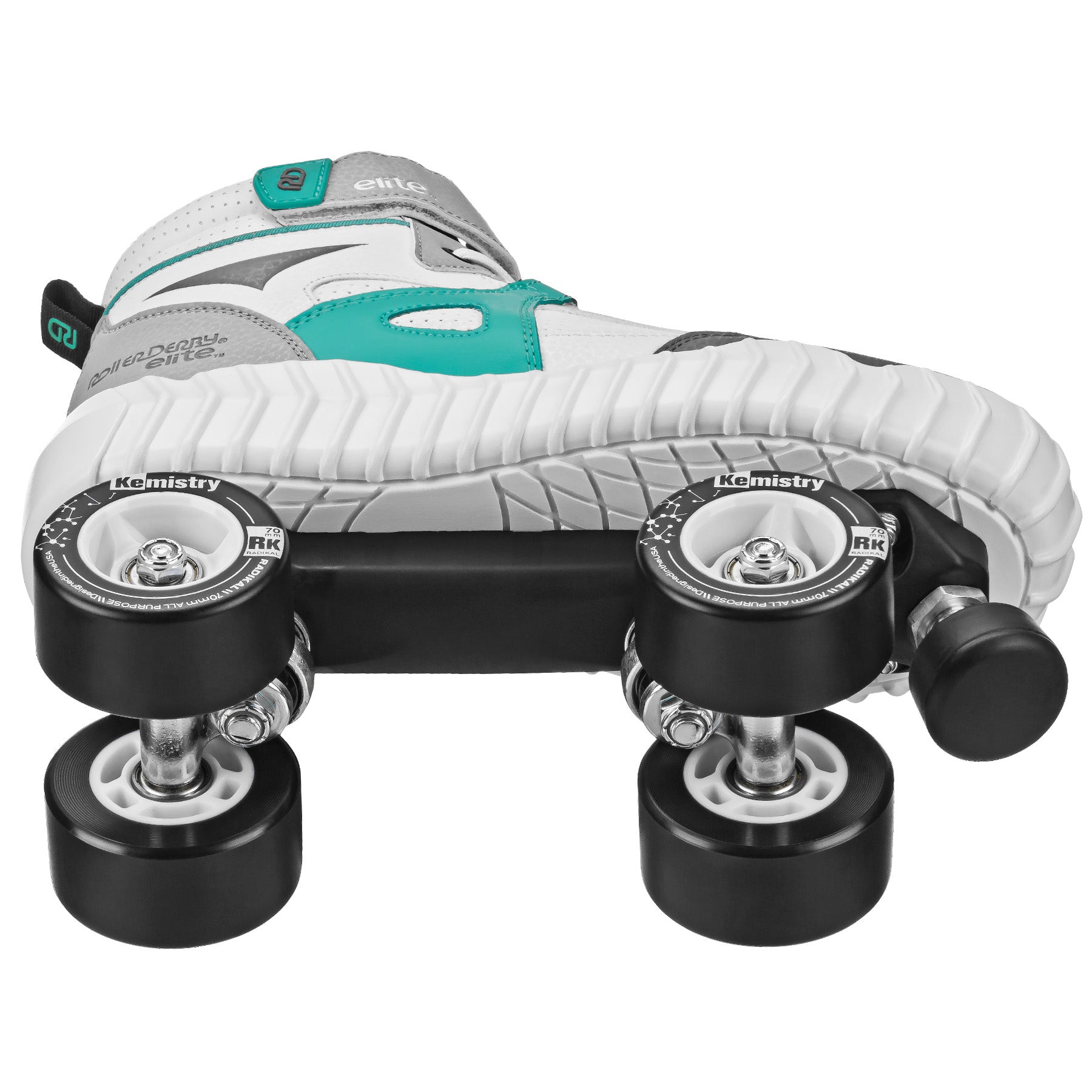 Glidr Sneaker Roller Skates for Women & Men - Comfortable Quad Skates with Adjustable Toe Stops - Perfect for Indoor & Outdoor Roller Skating, Rink, Park, and Fitness