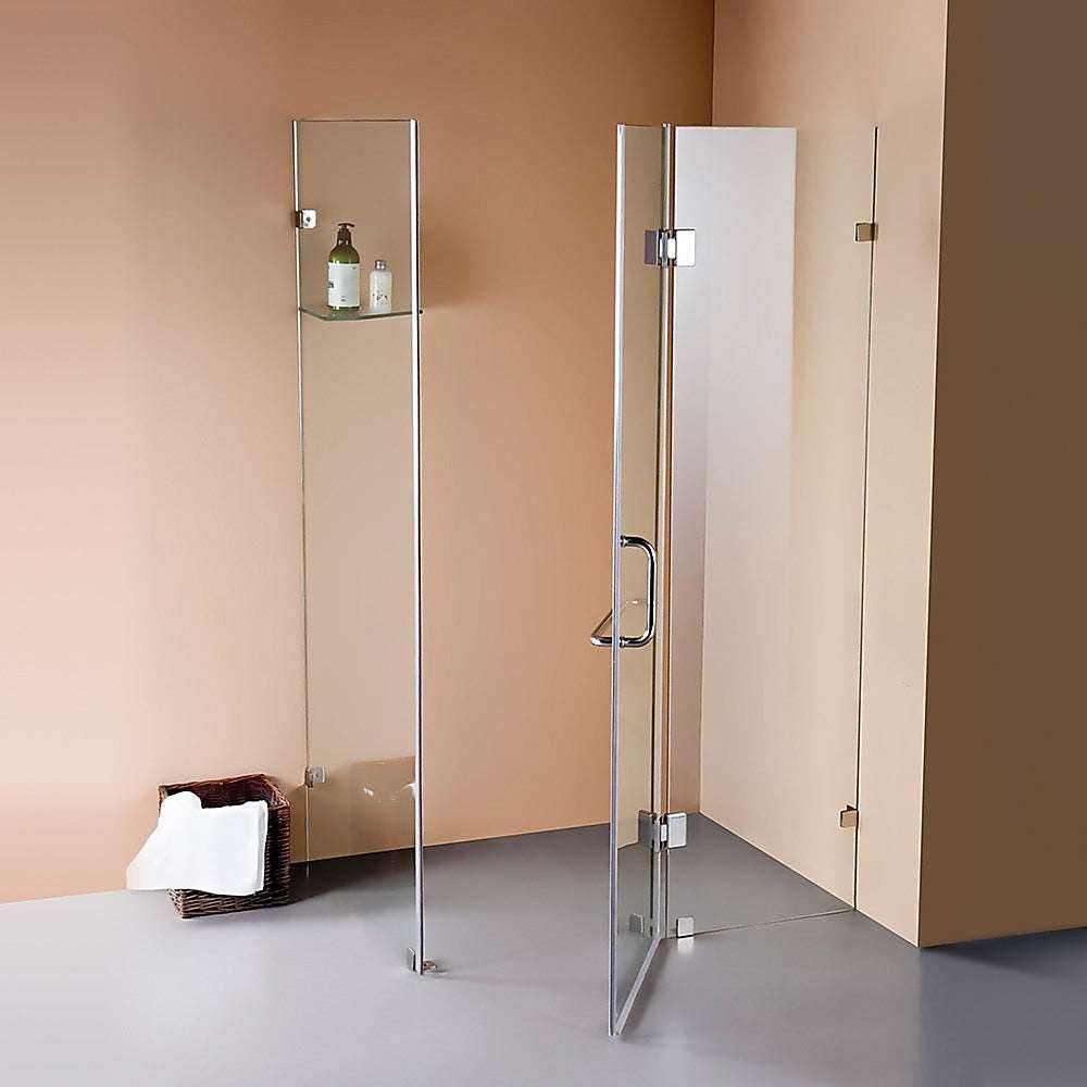 Frameless 10mm Glass Shower Screen 1200 x 900mm - Modern Bathroom Enclosure by Della Francesca | Perfect for Walk-in Showers and Spa-Like Bathrooms