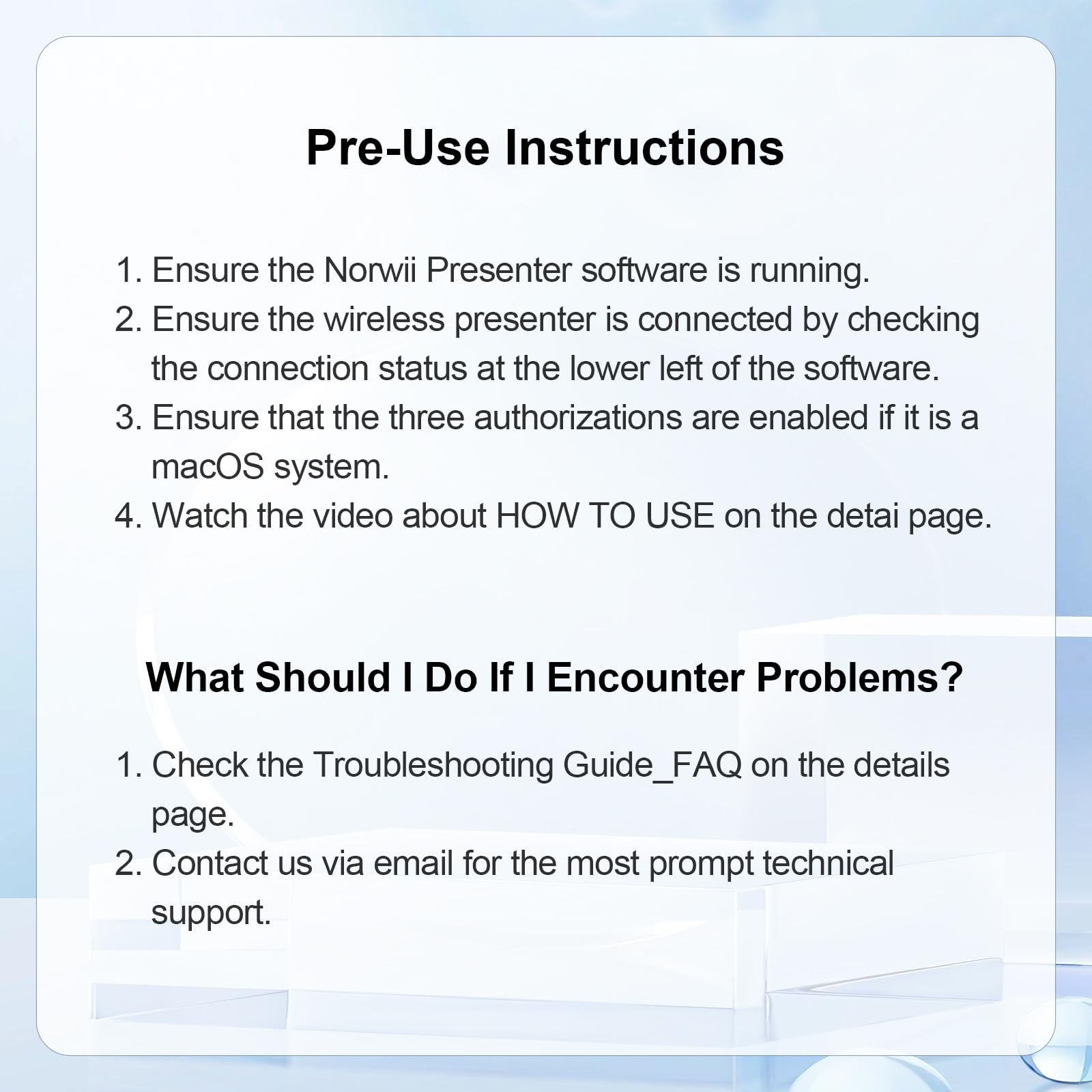 NORWII Wireless Presentation Clicker with Digital Pointer - Laser Presenter Remote for PowerPoint, Keynote, Google Slides - Includes Highlight, Magnify & Mouse Functions + 32GB USB Flash Drive (USB-A) - Perfect for Business Meetings, Classroom Teaching & Online Presentations