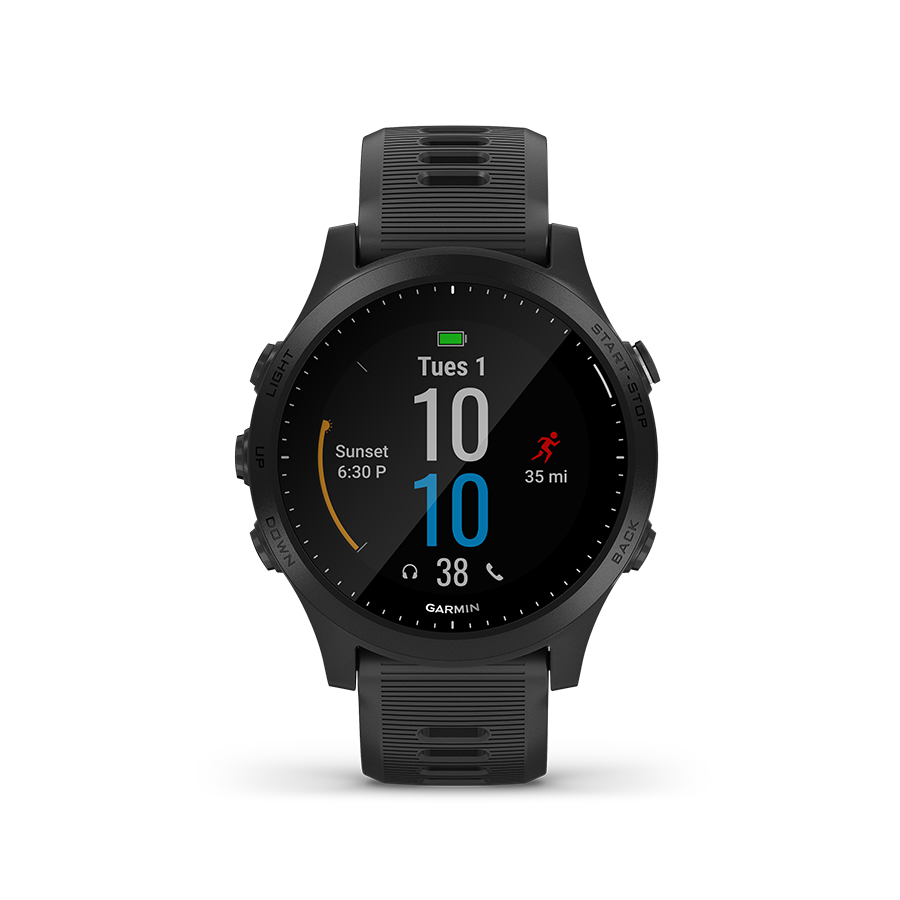 Garmin Forerunner 935 GPS Running Watch - Black | Advanced Running & Multisport Smartwatch for Athletes | Track Heart Rate, Distance, Pace & More | Perfect for Marathon Training, Triathlons & Outdoor Activities