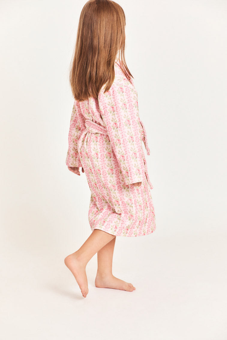 Soft & Cozy Kids Cotton Bath Robe - Hooded Bathrobe for Boys & Girls - Absorbent & Quick-Drying - Perfect for Bath Time, Pool, Spa & Lounging at Home