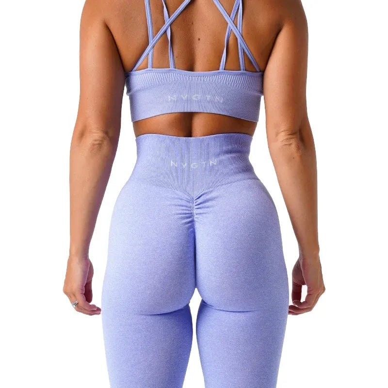NVGTN Speckled Scrunch Seamless Leggings for Women - Soft High-Waisted Workout Tights, Yoga Pants & Gym Wear | Perfect for Fitness, Running, Pilates & Lounge Wear