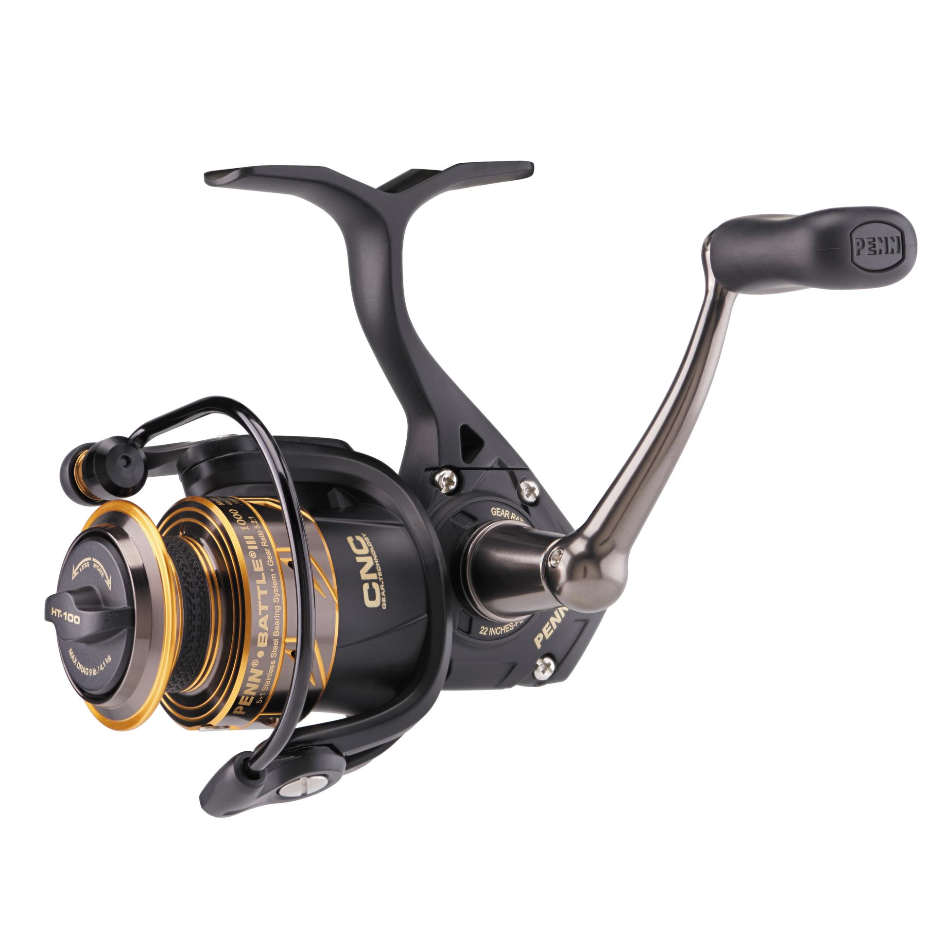 Battle® III Spinning Reel - High Performance Saltwater Fishing Reel with Smooth Drag System | Perfect for Offshore, Surf, and Pier Fishing Adventures