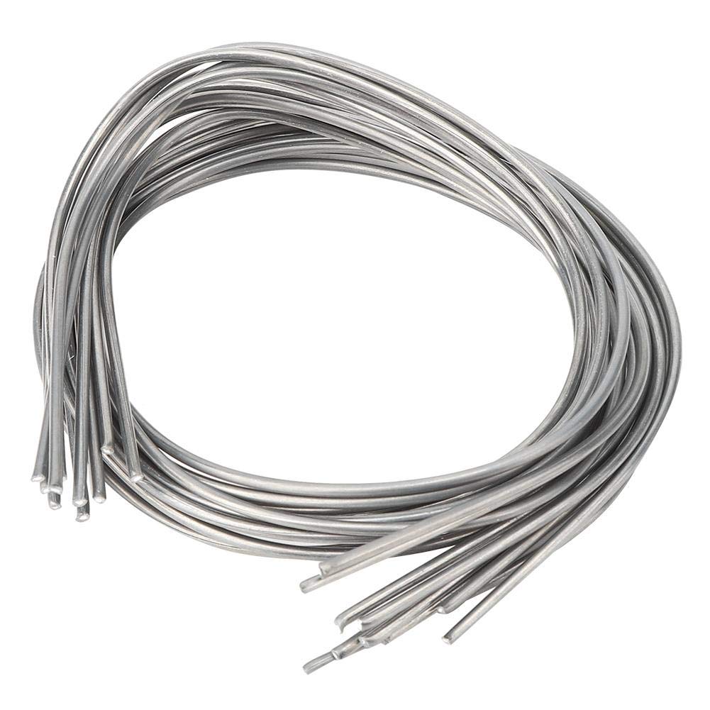 10Pcs Low Temperature Copper Aluminum Welding Rods - 2mm Dia Brazing Wire for Electric Power & HVAC Repairs - Perfect for DIY Home Projects and Professional Electrical Work