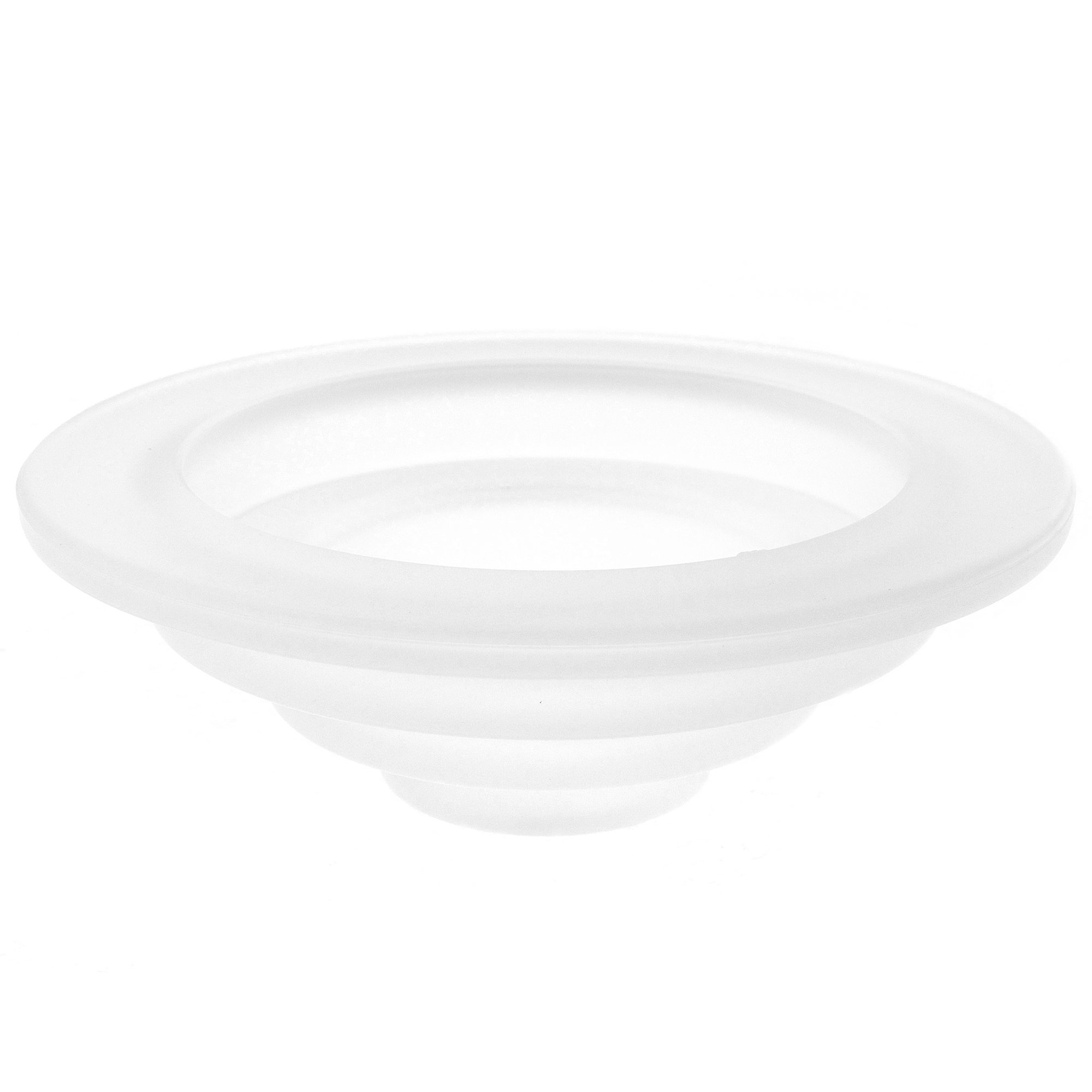 Lightolier 8642CL Lytespan Accent Lighting Lytejacks Style Jacks Step Shade - Clear Glass Fixture for Home & Office Decor | Perfect for Staircases, Hallways & Architectural Lighting