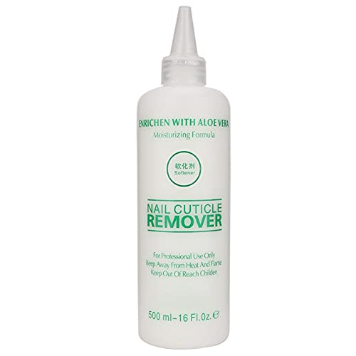 Deror 500ML Nail Cuticle Softener & Remover - Manicure Tool for Dead Skin Removal & Nail Art | Perfect for Home & Salon Use