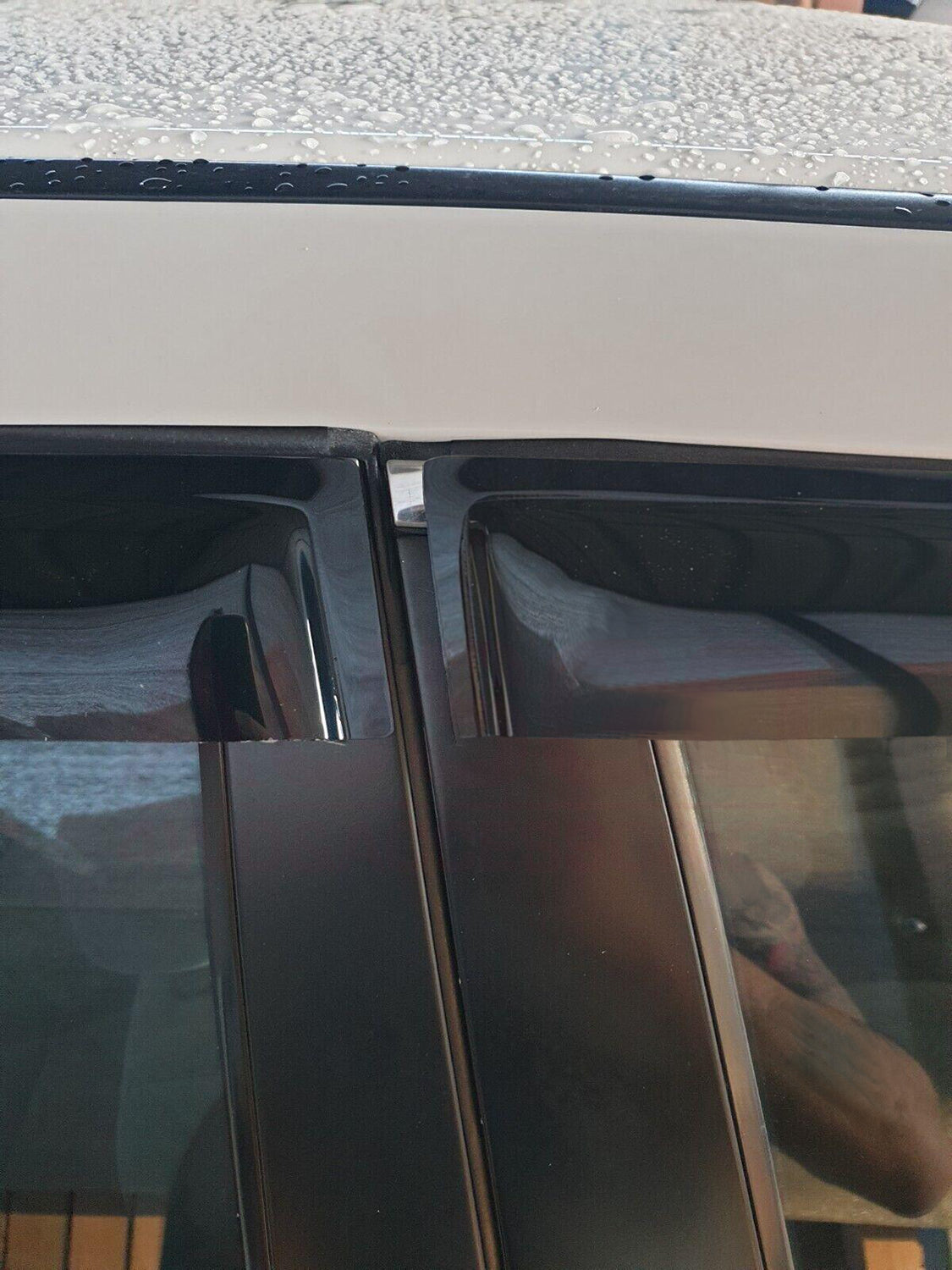 2003-2008 Honda Accord 7th Gen Car Window Weather Shields - Rain Guards & Wind Deflectors for Sedan - Perfect for All-Weather Protection & Noise Reduction