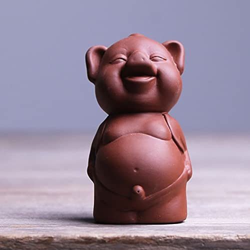 Peeing Pig (Red Mud)