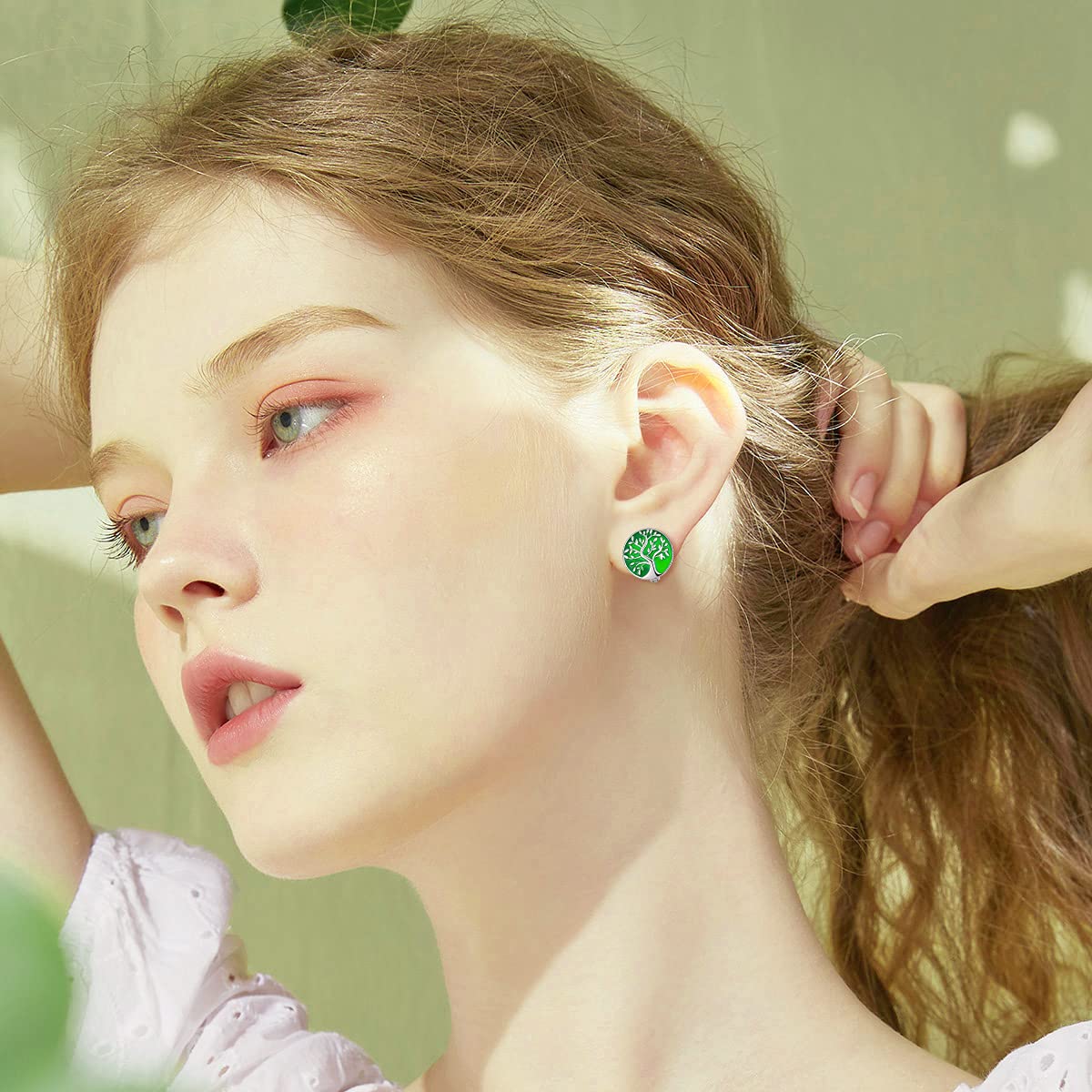 Sunflower Hoop Earrings for Women - Sterling Silver & Gold Plated Dainty Floral Jewelry - Valentine's Day Birthday Gifts for Wife, Daughter, Mom | Perfect for Weddings, Date Nights & Everyday Wear