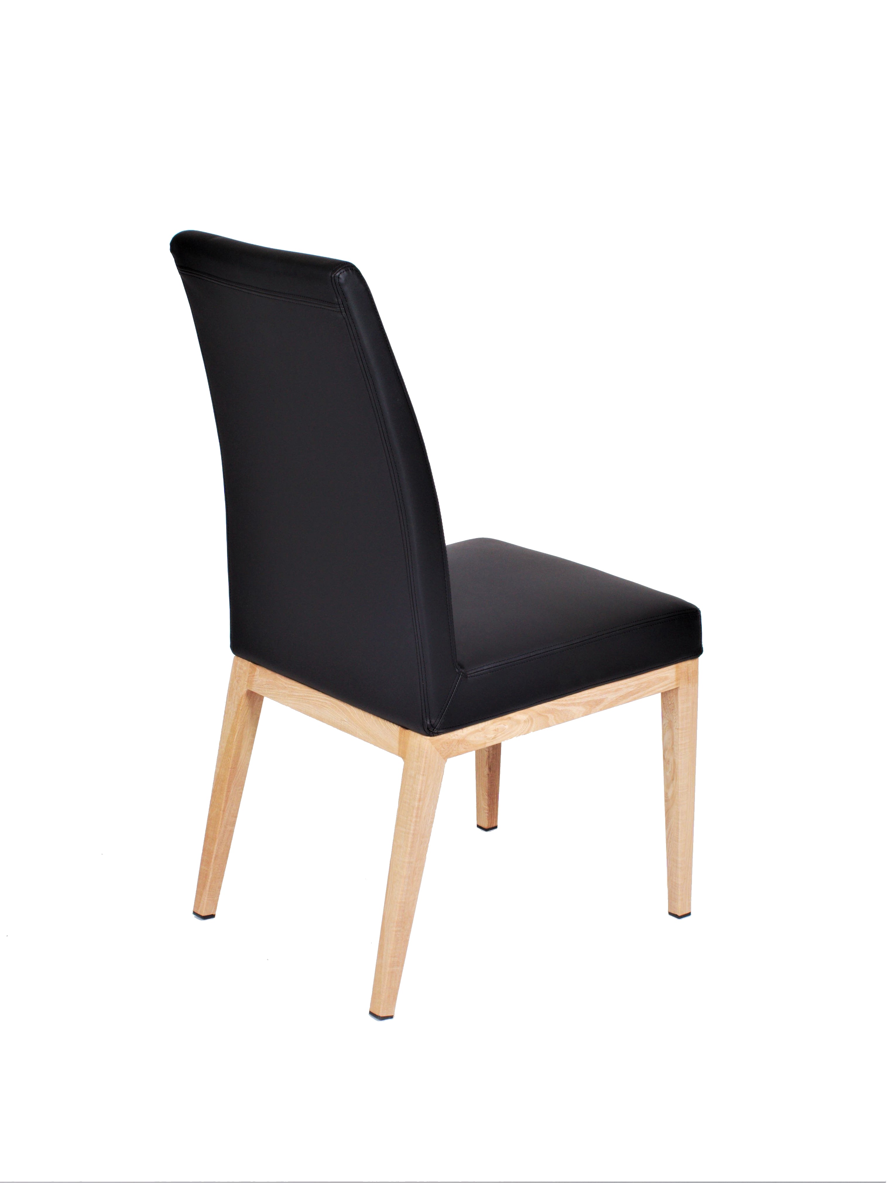 Erika Chair in Black Seating - Modern Black Dining Chair for Home & Office - Perfect for Kitchen, Dining Room, and Workspace