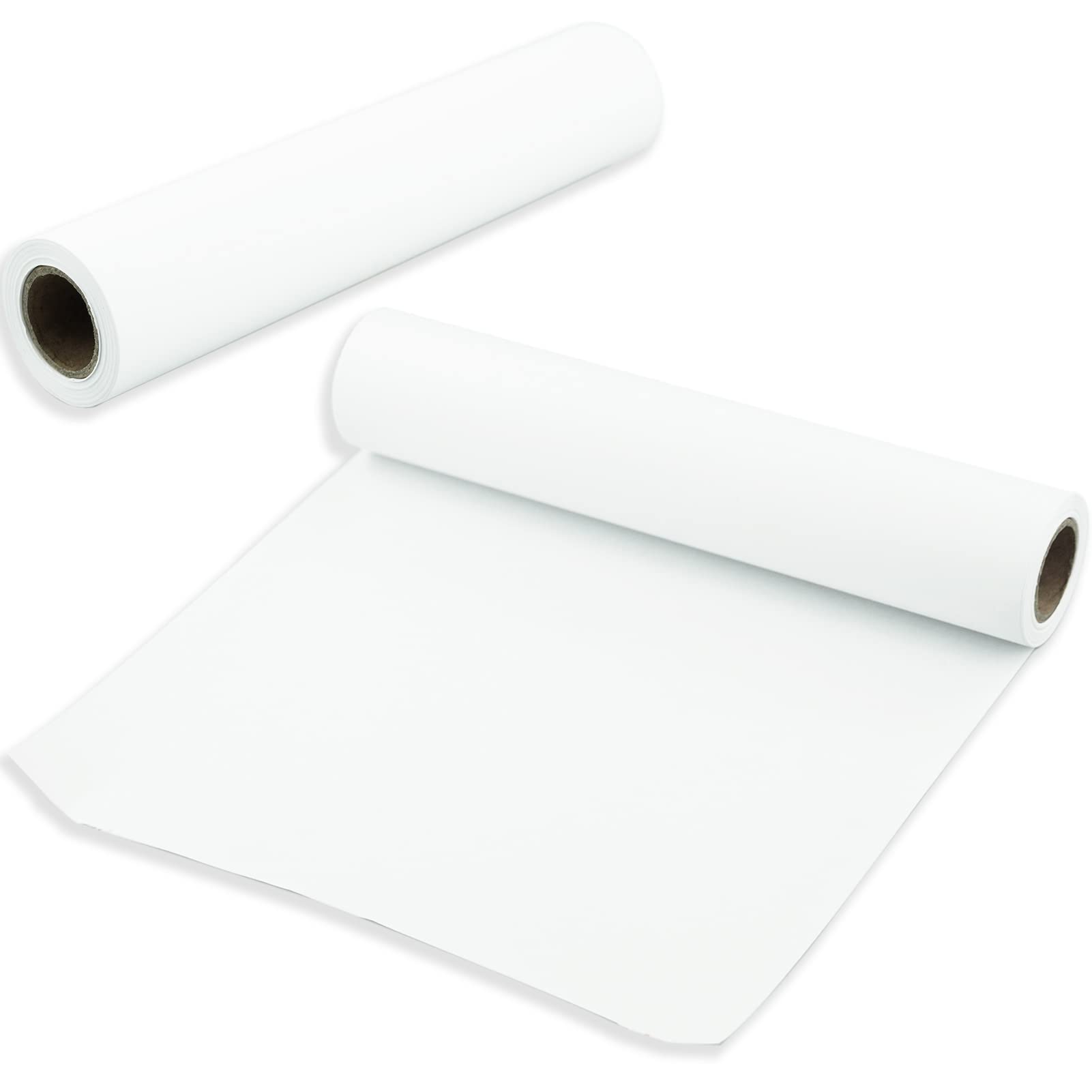 White Drawing Paper Roll - 10m Art Paper for Painting & Sketching - 22.5cm Wide Fadeless Easel Paper for Kids - Perfect for Classroom Art Projects, Bulletin Boards & Home Crafting
