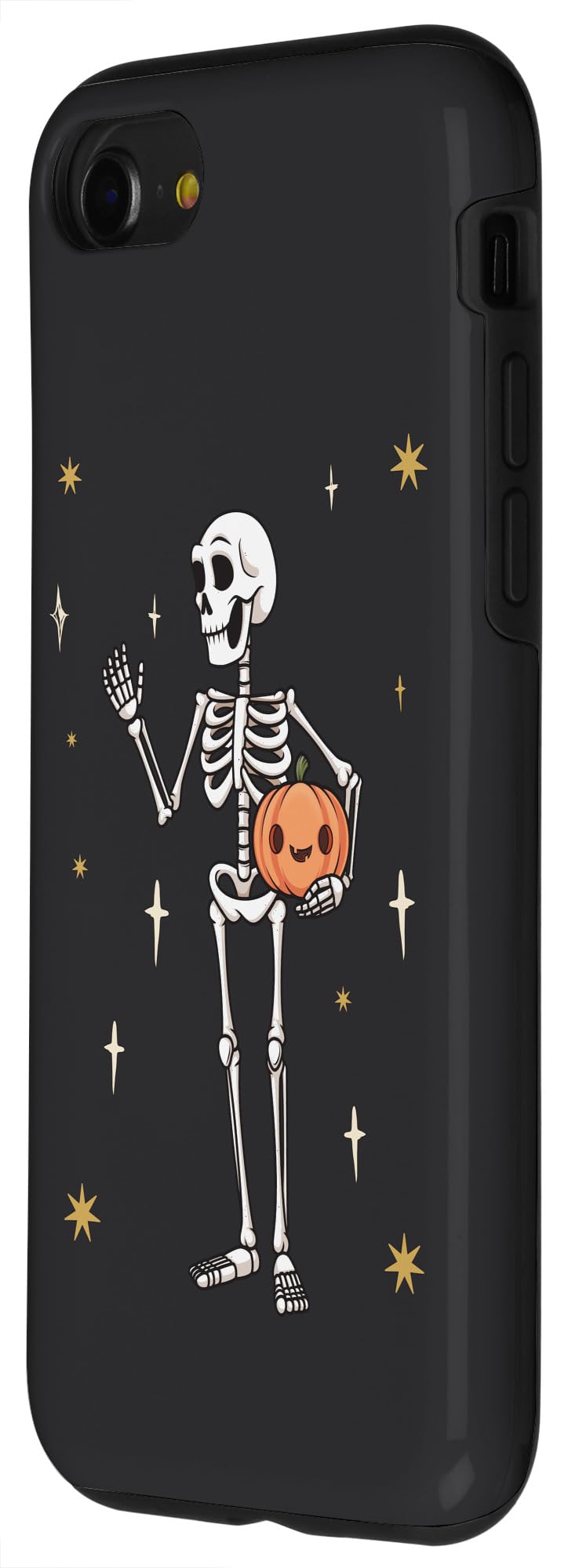 Funny Halloween Skeleton iPhone SE/7/8 Case for Pumpkin Festival